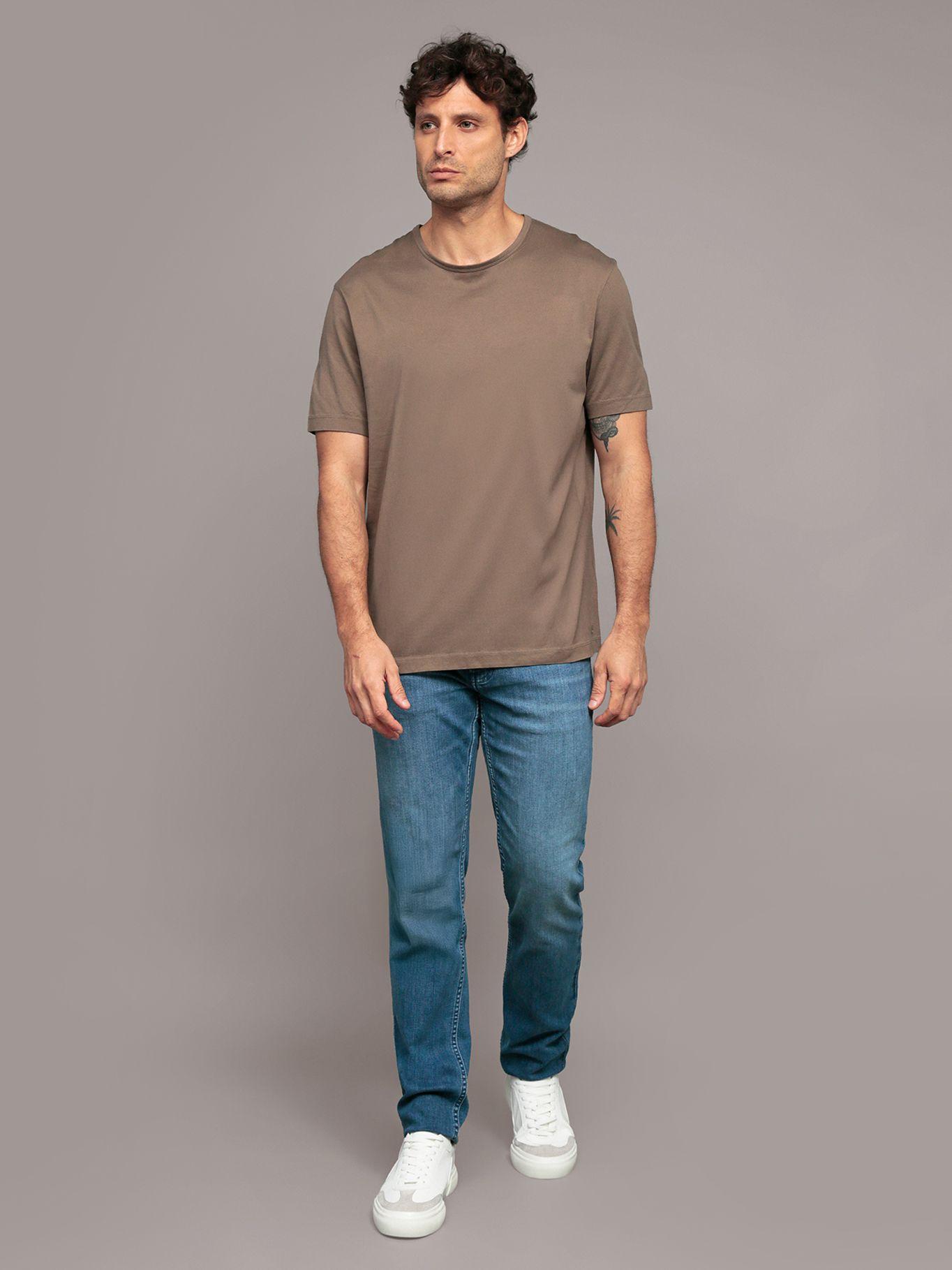 Polera de Punto Global Hero Café Calvin Klein-1