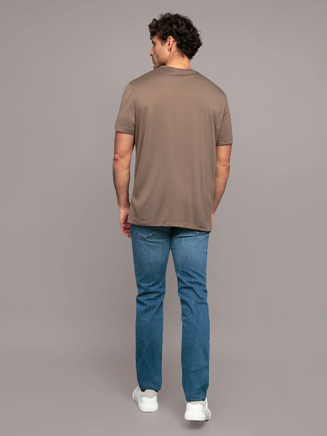 Polera de Punto Global Hero Café Calvin Klein-2