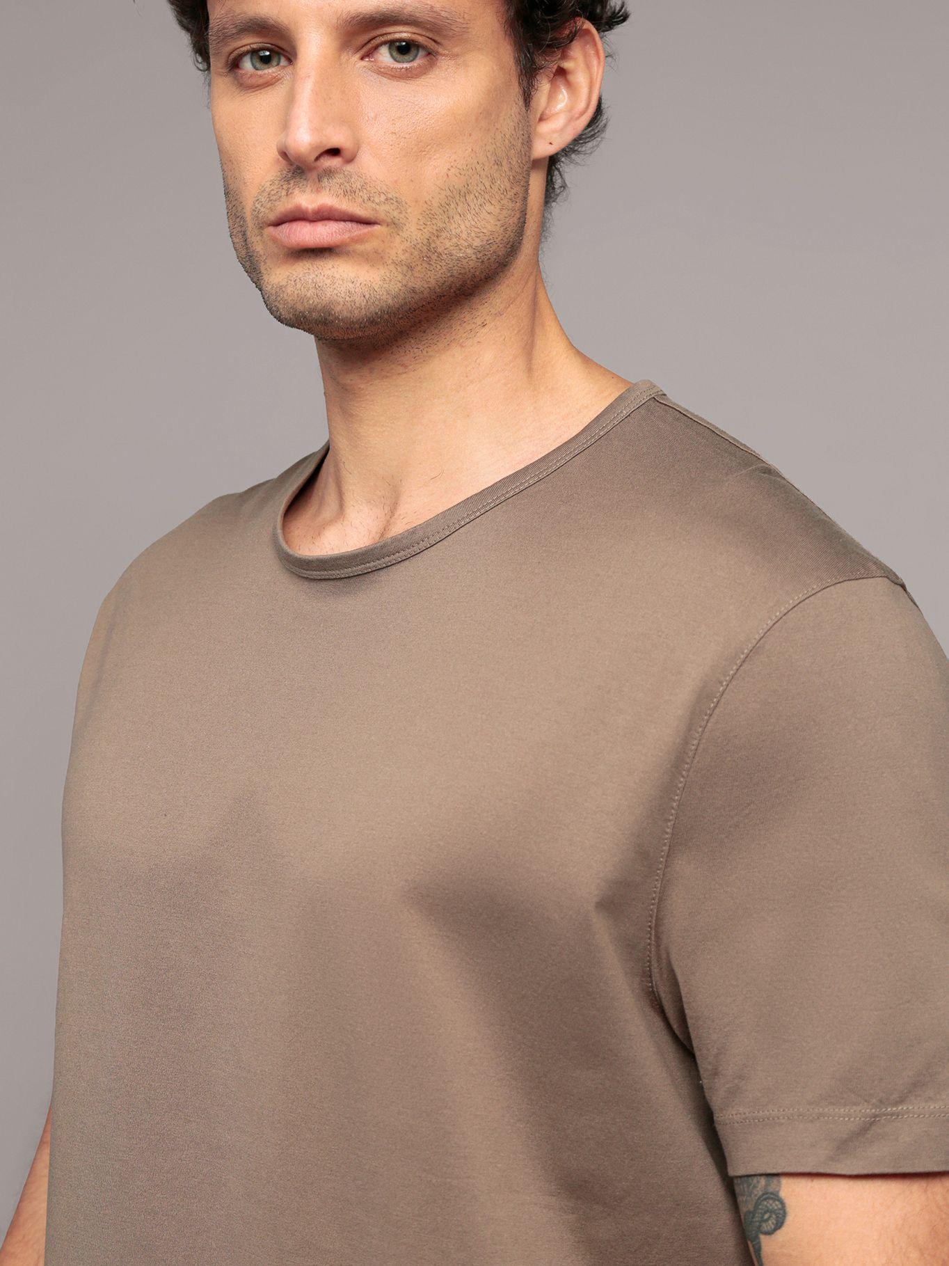 Polera de Punto Global Hero Café Calvin Klein-4