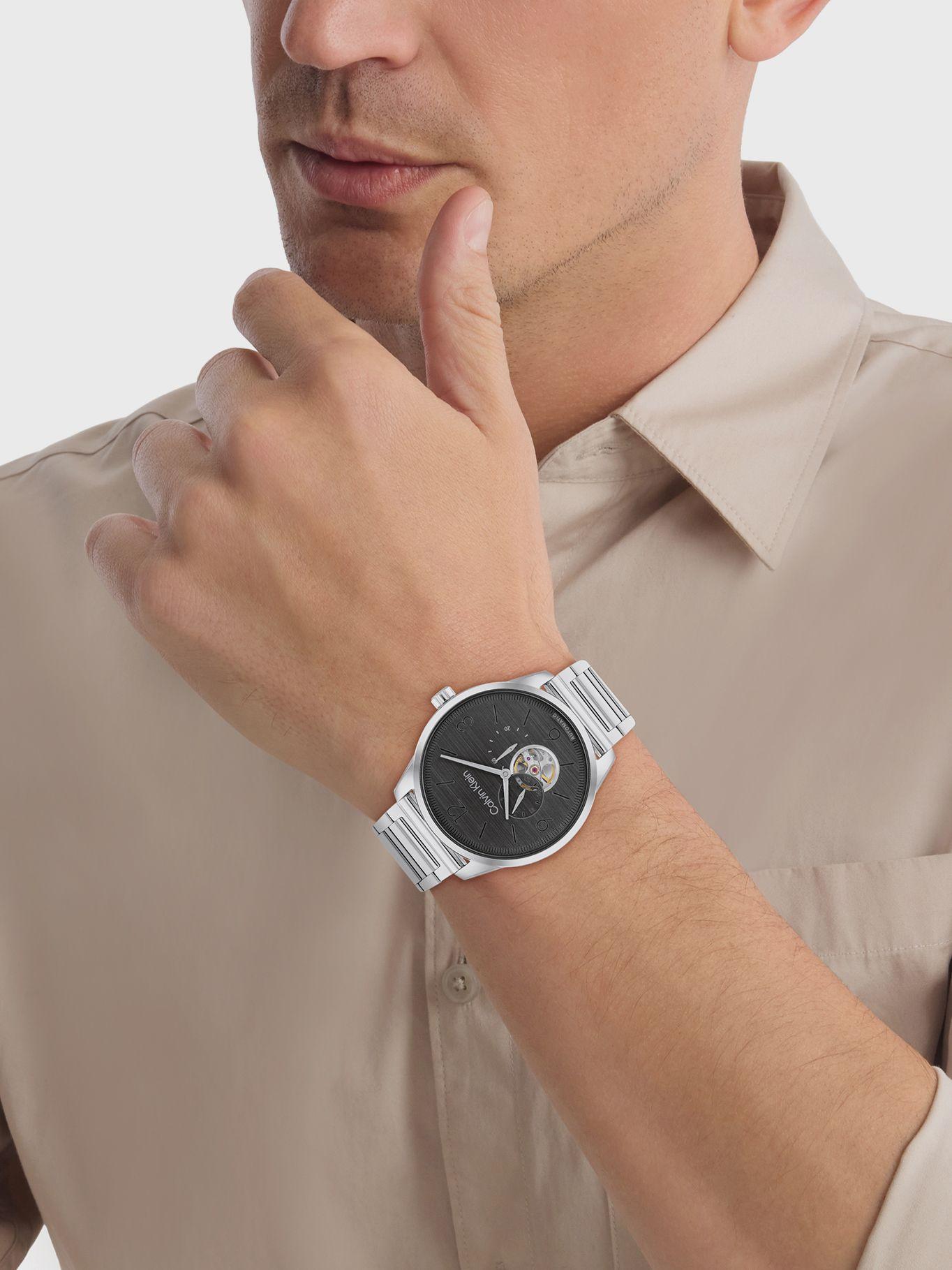 Reloj Chronograph Plateado Calvin Klein-3
