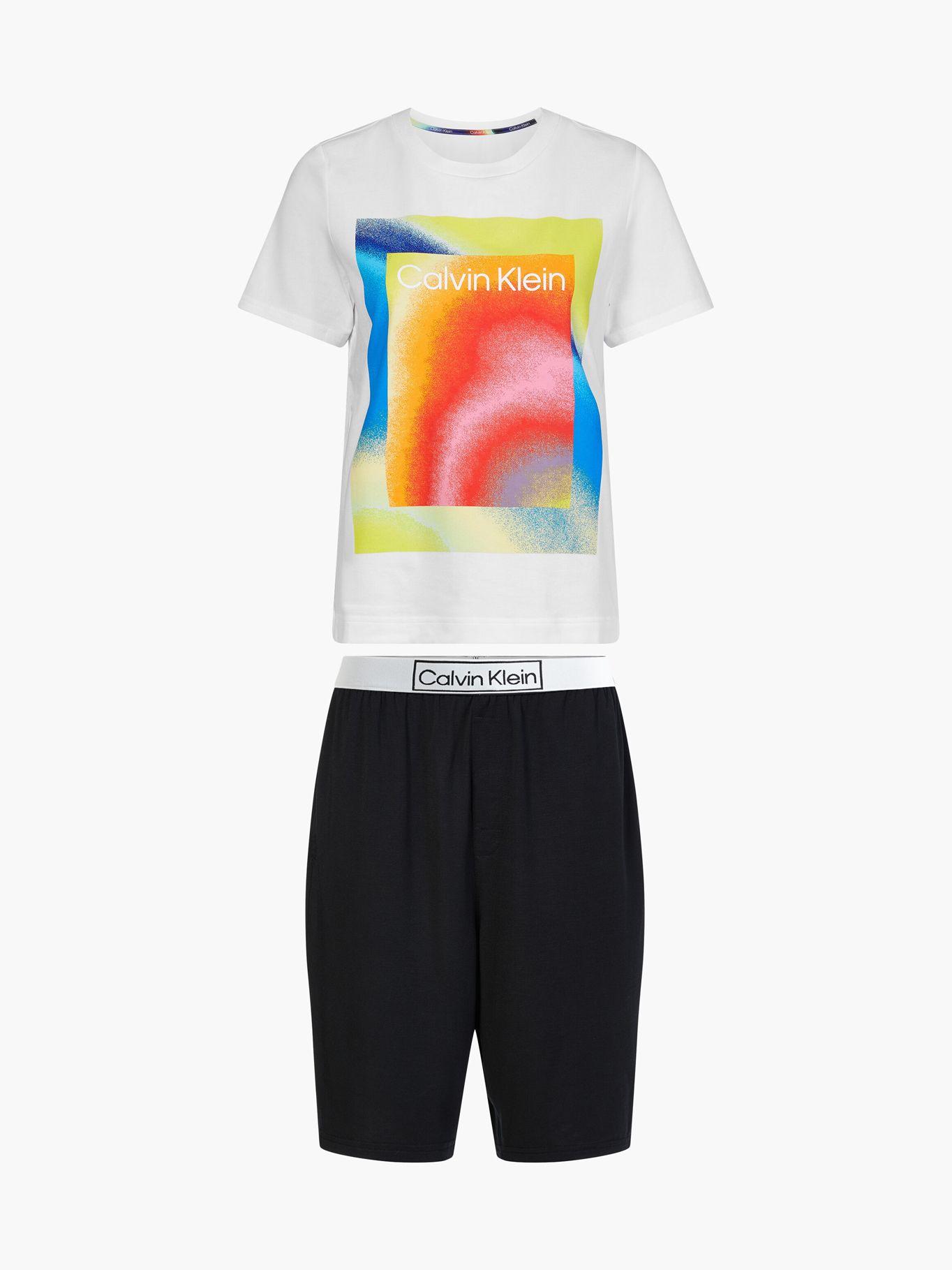 Set Pijama Reimagined Heritage Pride Negro Calvin Klein-0