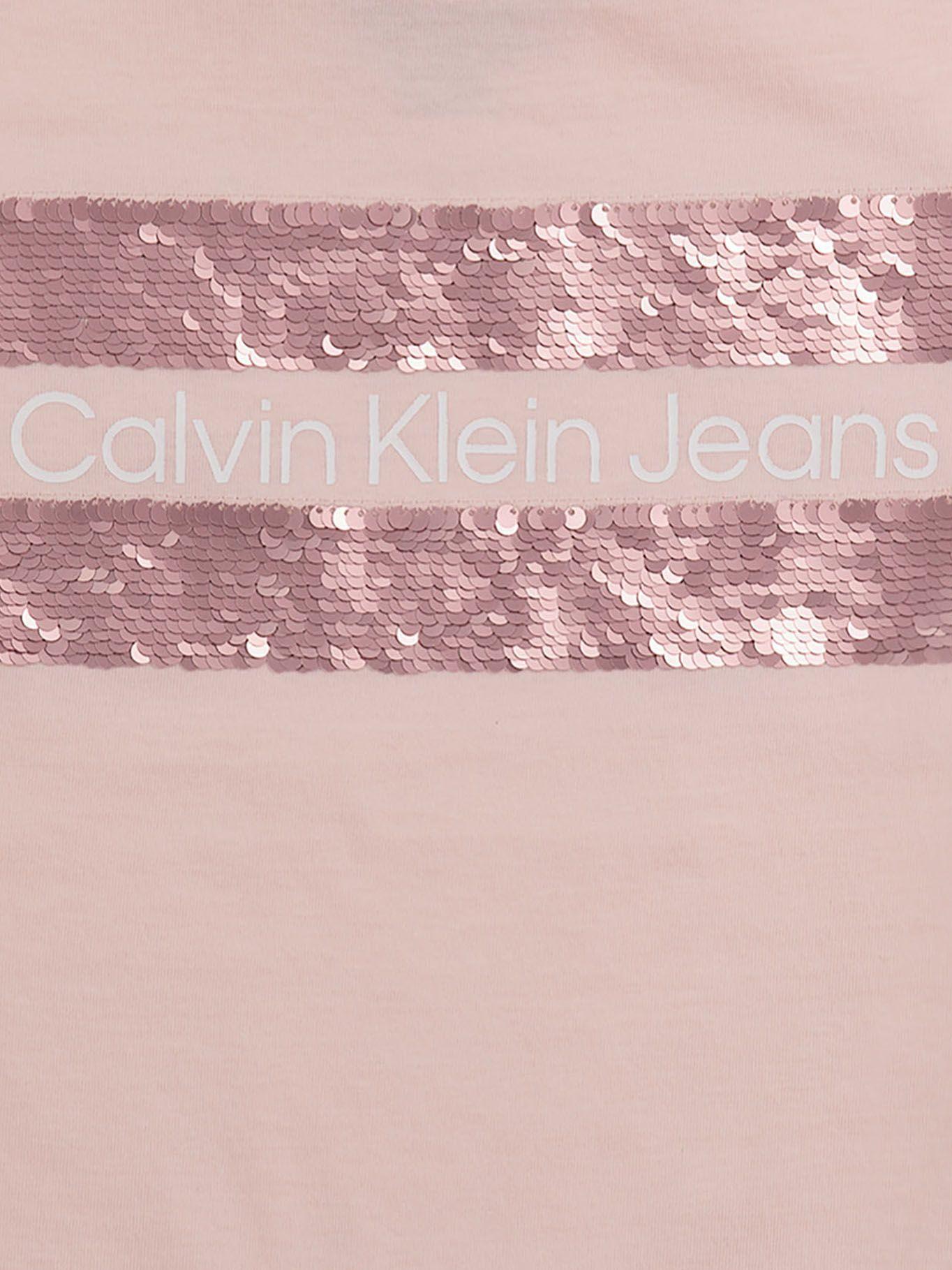 Polera Block Shine Rosa Calvin Klein-1