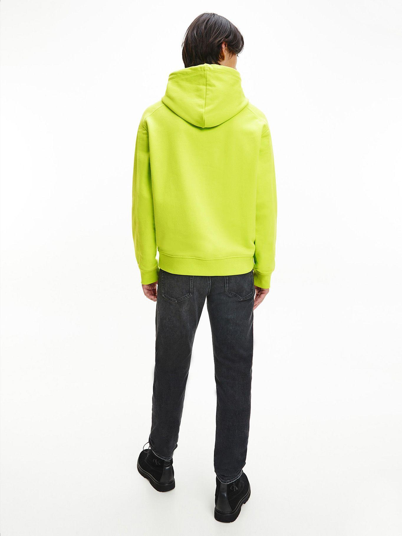 Hoodie Micro Branding Verde Calvin Klein-2