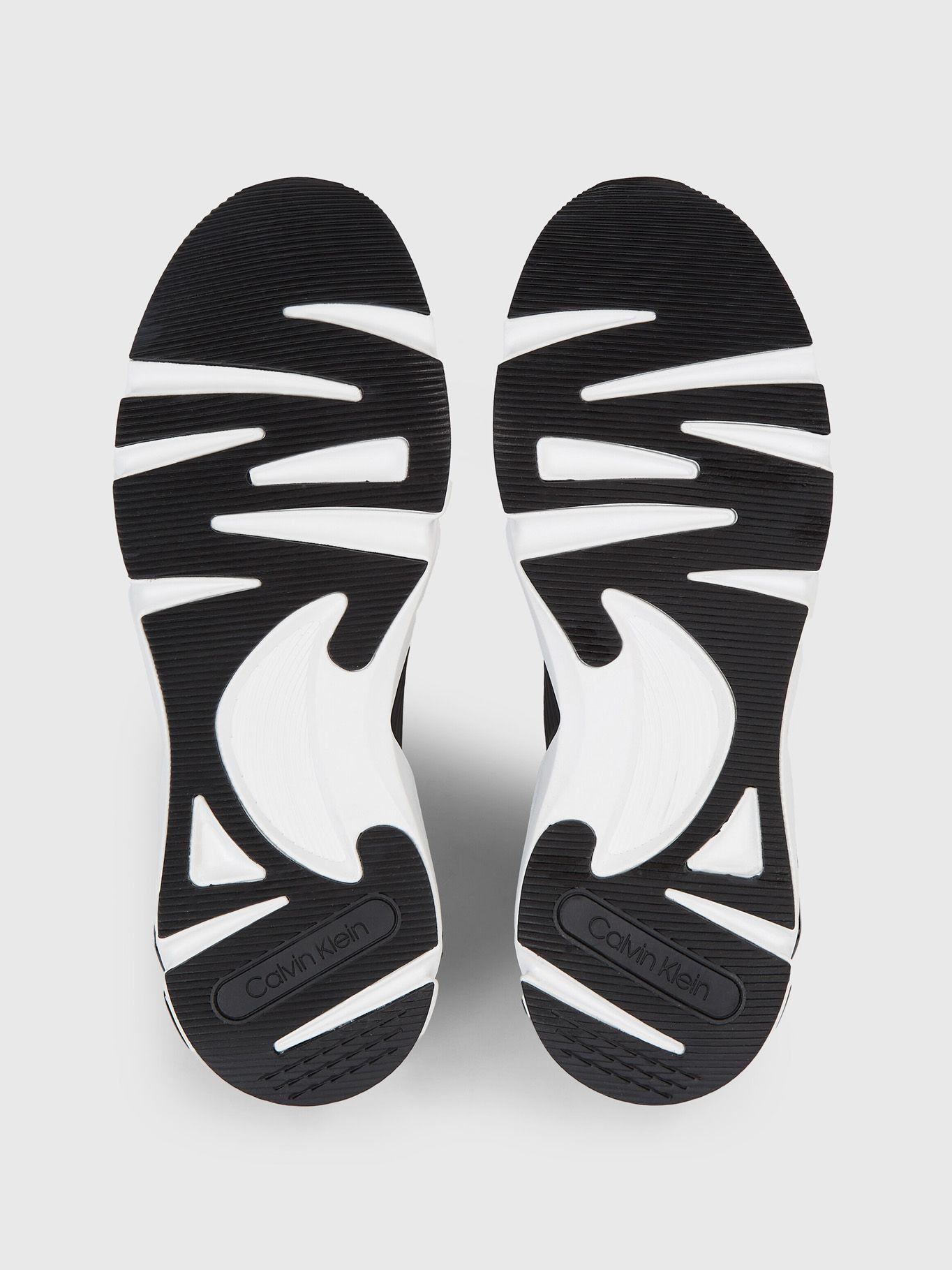 Zapatilla Low Top Place Up Lth Negro Calvin Klein-3