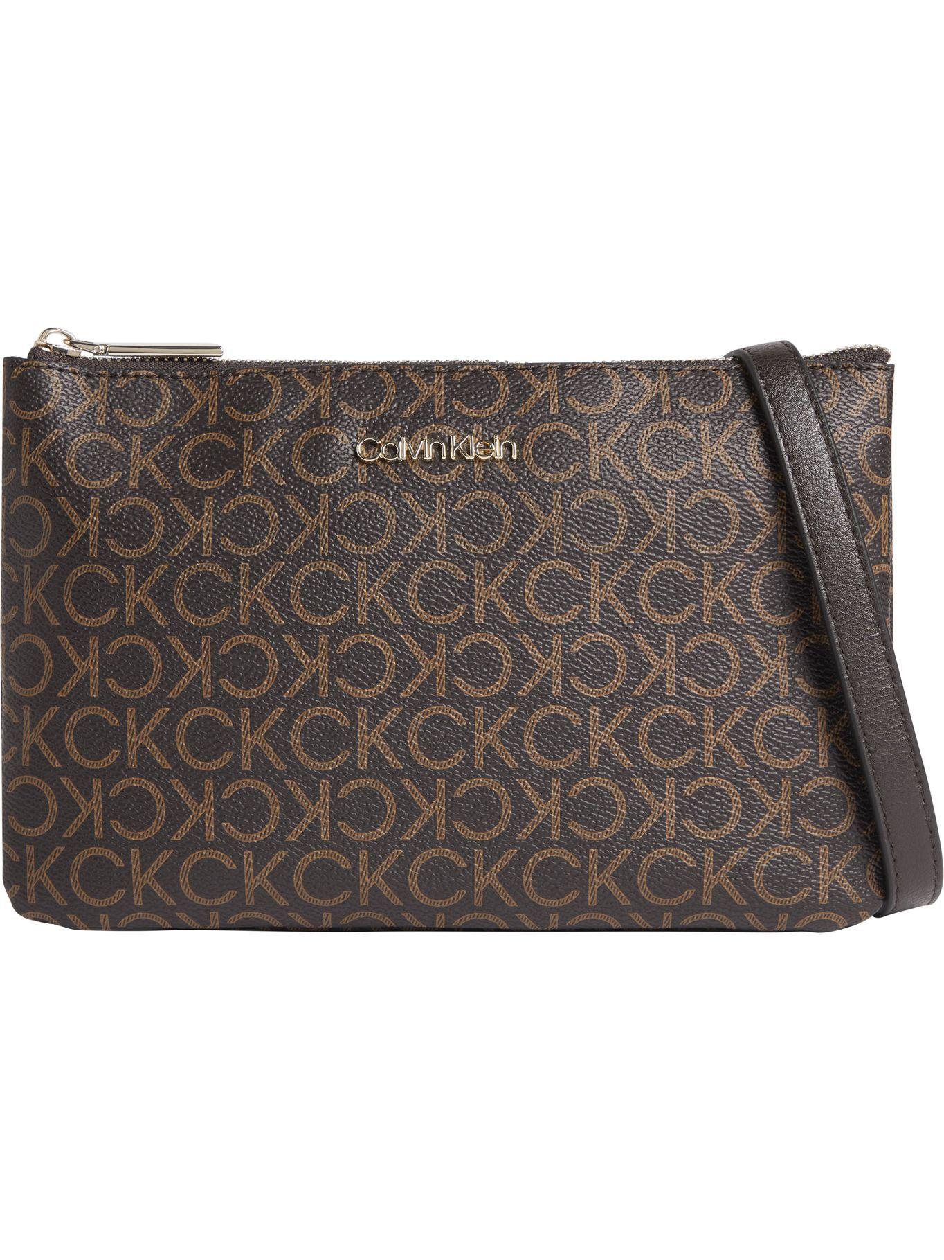 Cartera Xbody Ck Must Café Calvin Klein-0
