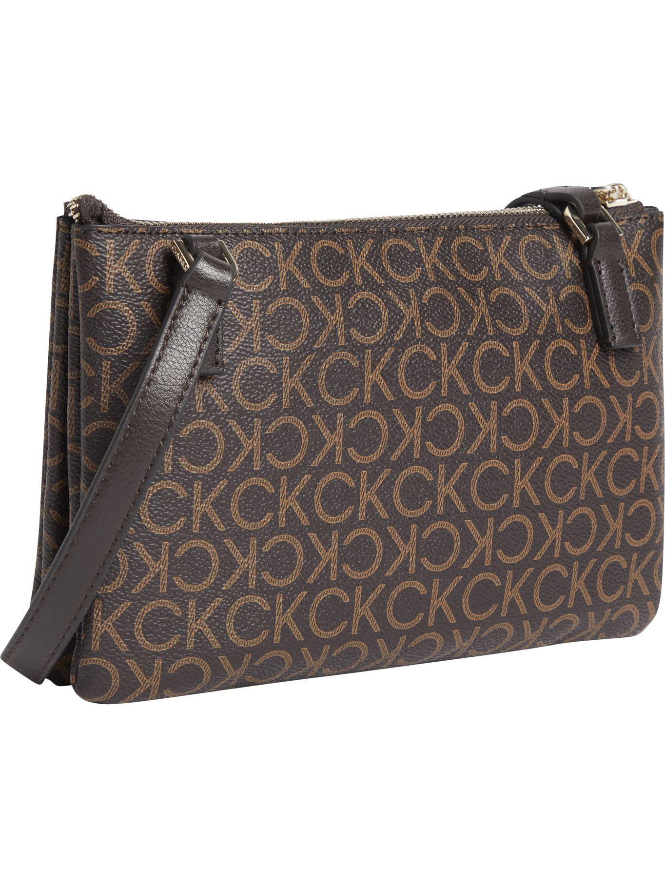 Cartera Xbody Ck Must Café Calvin Klein-1
