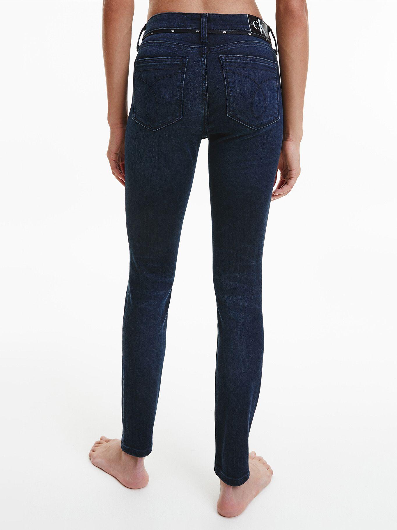 Jeans Mid Rise Skinny 536 Azul Calvin Klein-1