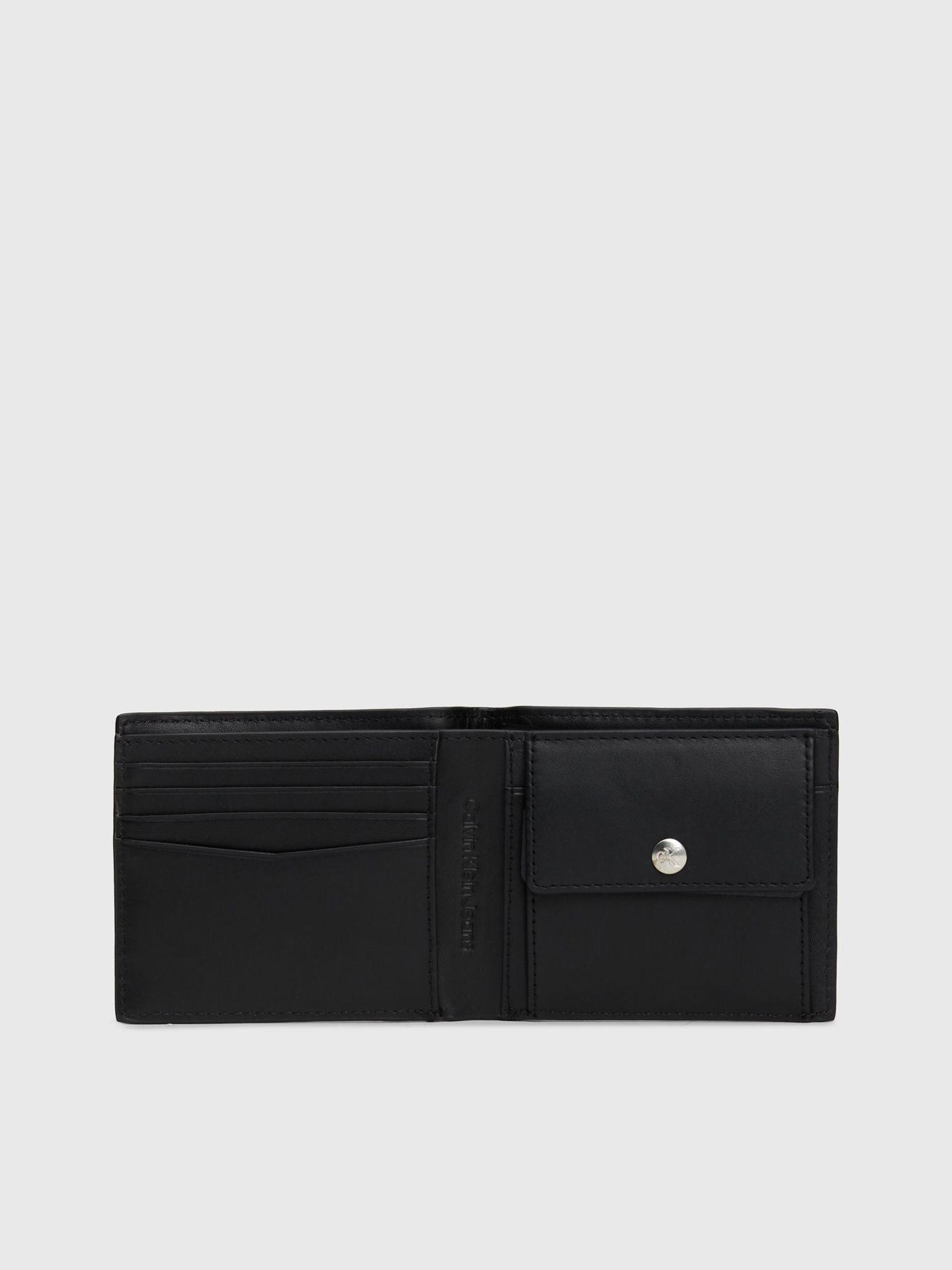 Billetera Soft Bifold W/Coin Negro Calvin Klein-2