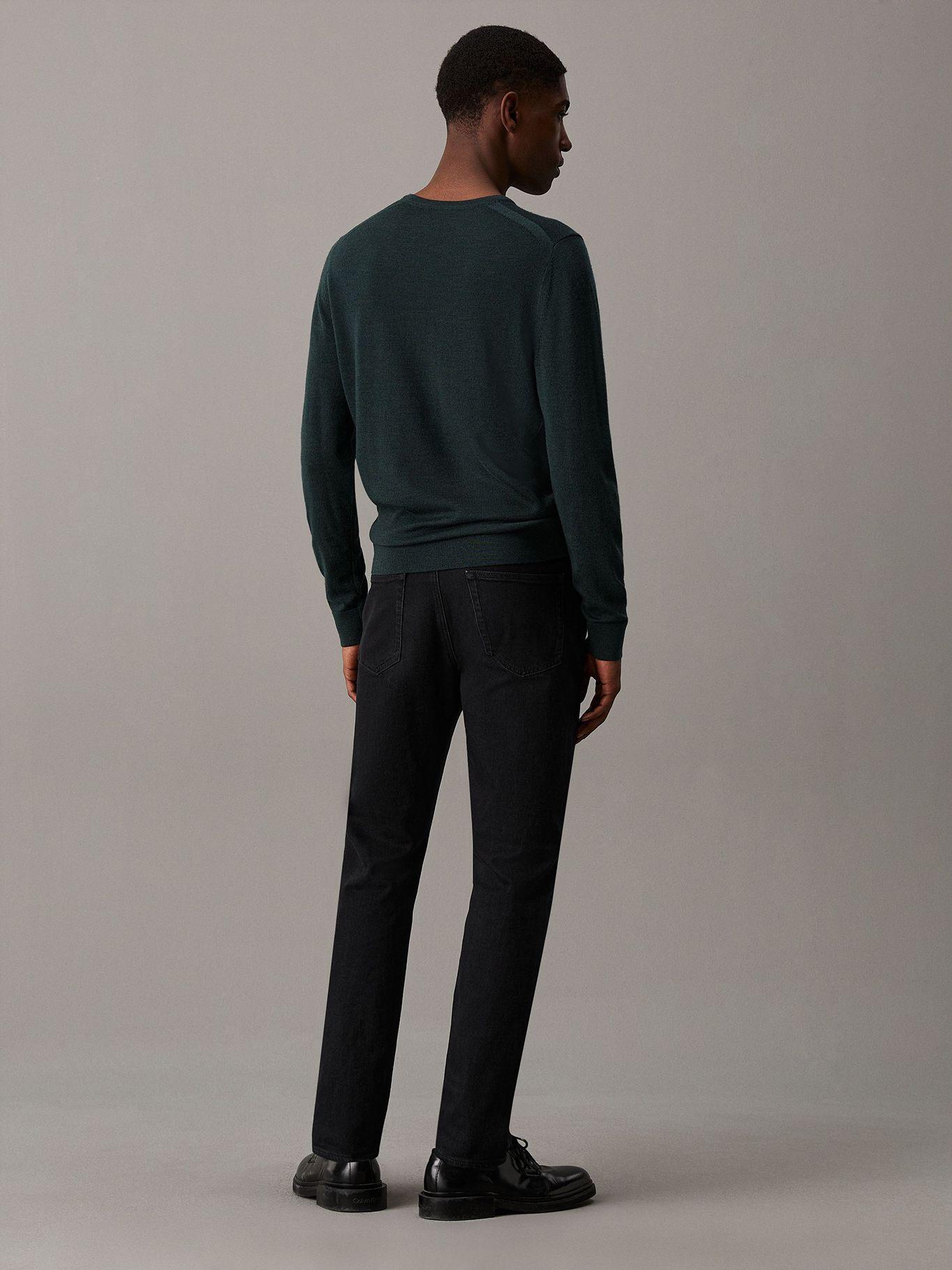 Sweater Merino Rws Crew Neck Sweater Verde Calvin Klein-2
