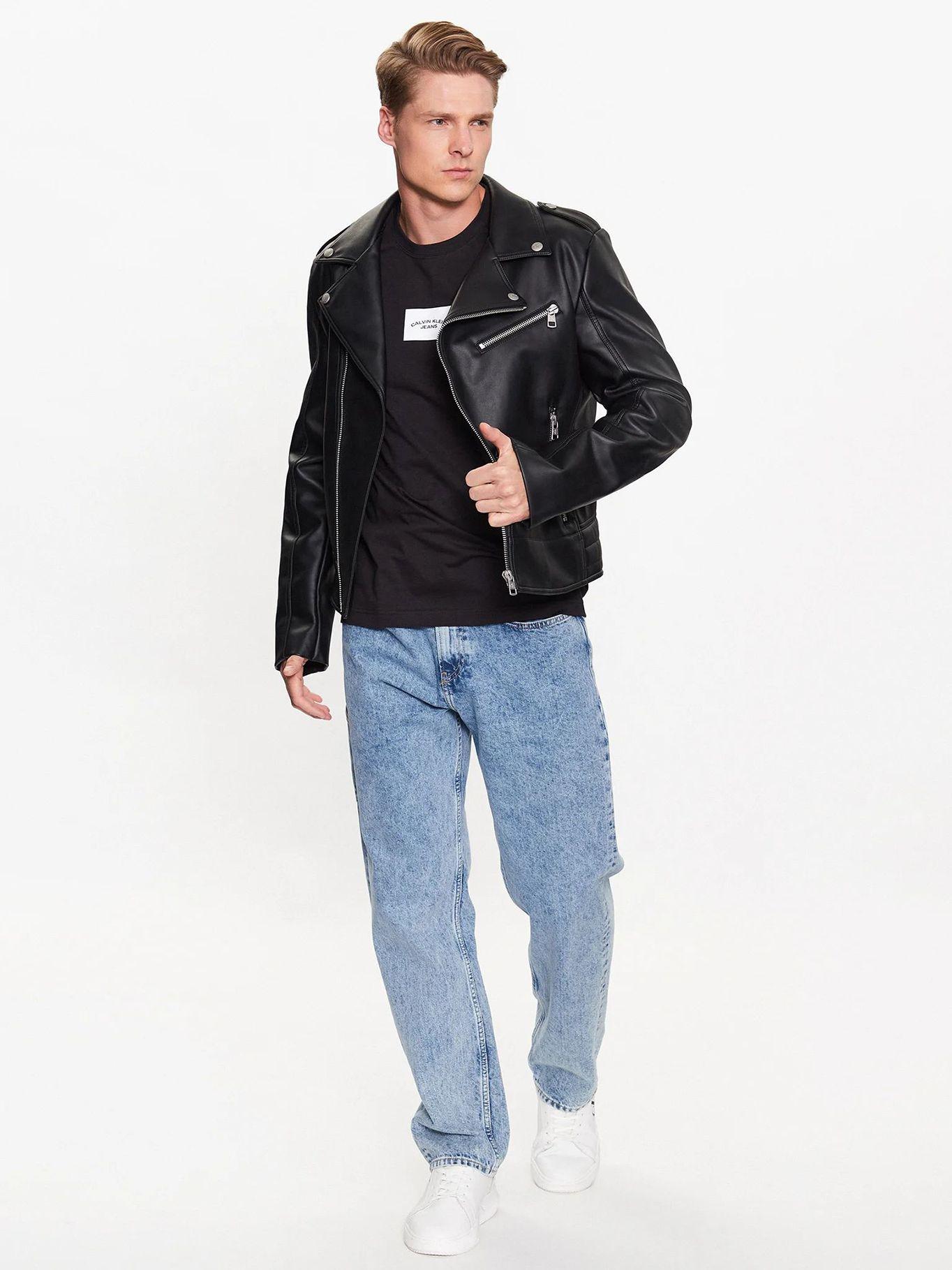 Polera Small Center Box  Negro Calvin Klein-1