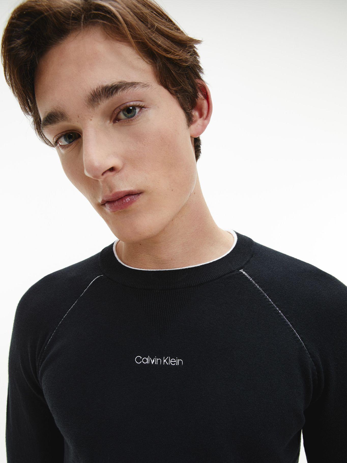 Suéter Lycra Blend Negro Calvin Klein-2