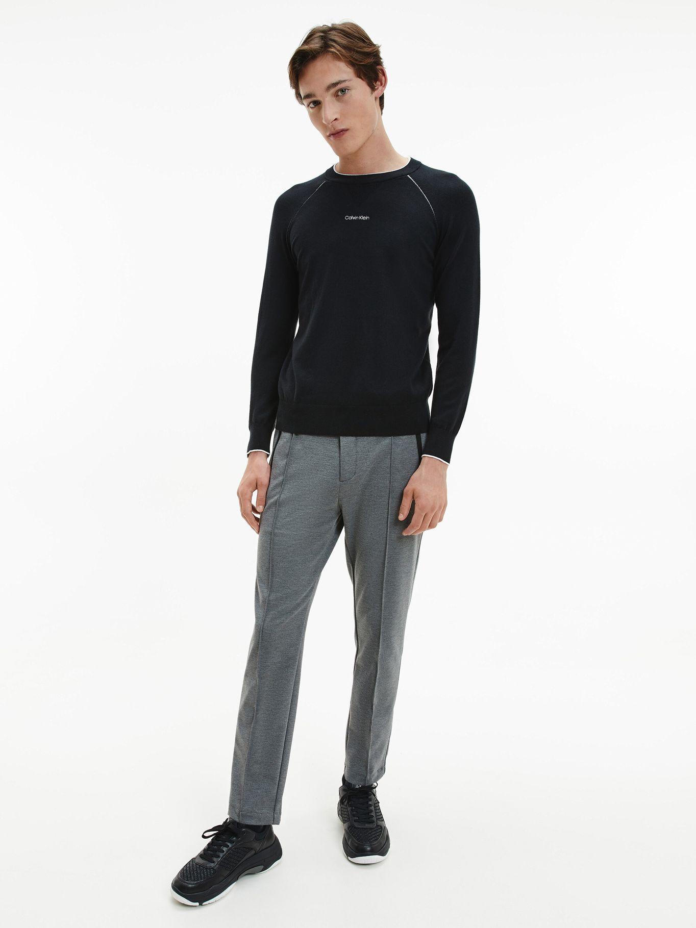 Suéter Lycra Blend Negro Calvin Klein-0