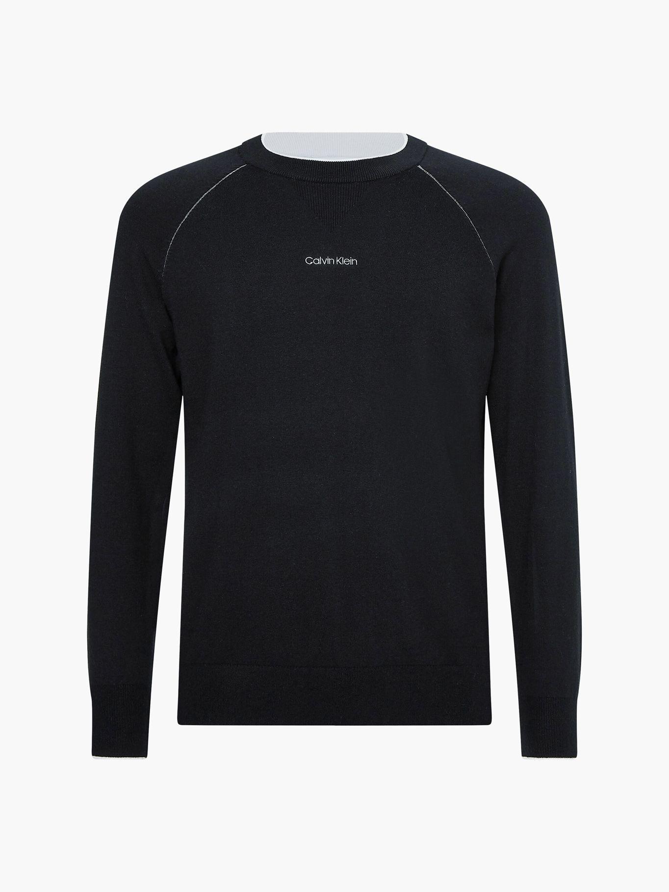 Suéter Lycra Blend Negro Calvin Klein-4