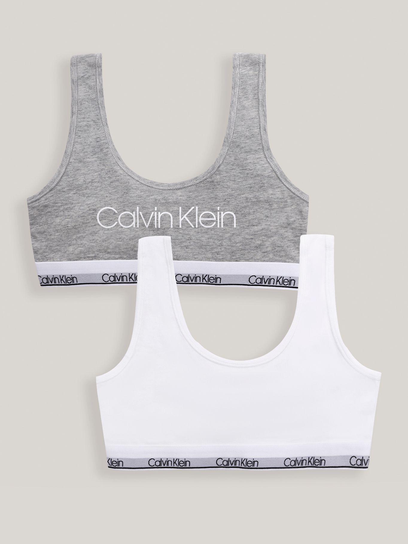 Pack 2 Bralettes Niña Cotton Modern Multicolor Calvin Klein-0