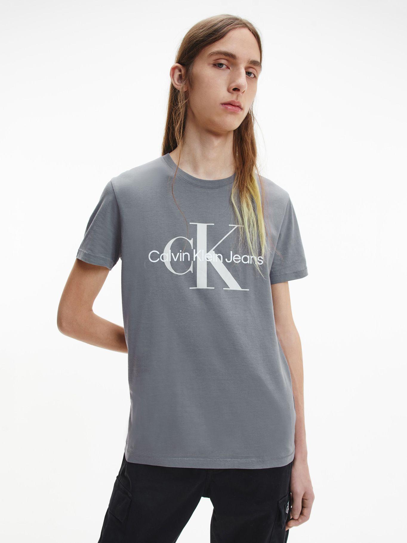 Polera Seasonal Gris Calvin Klein-0