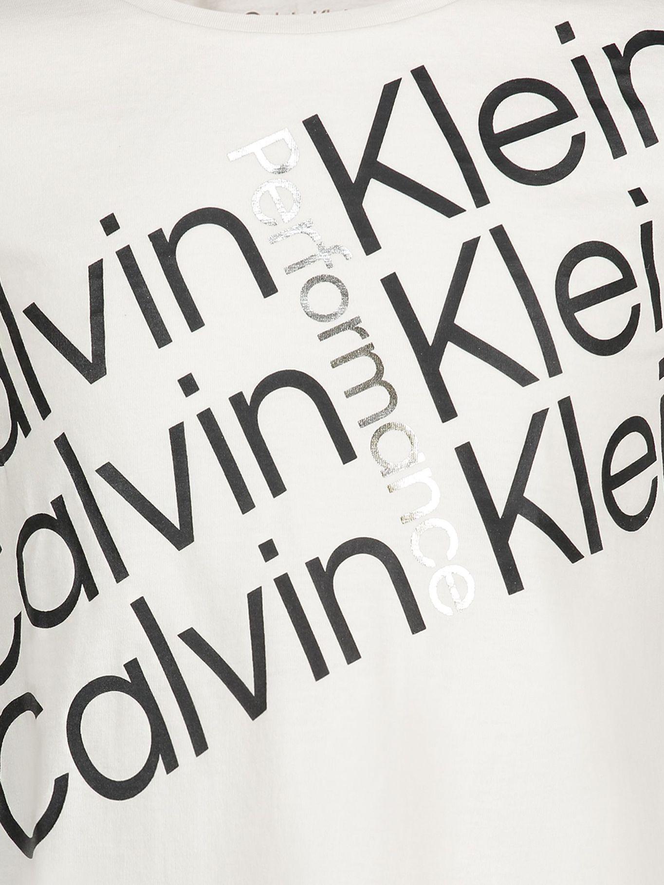 Polera Fresh Tilt Logo Blanco Calvin Klein-1