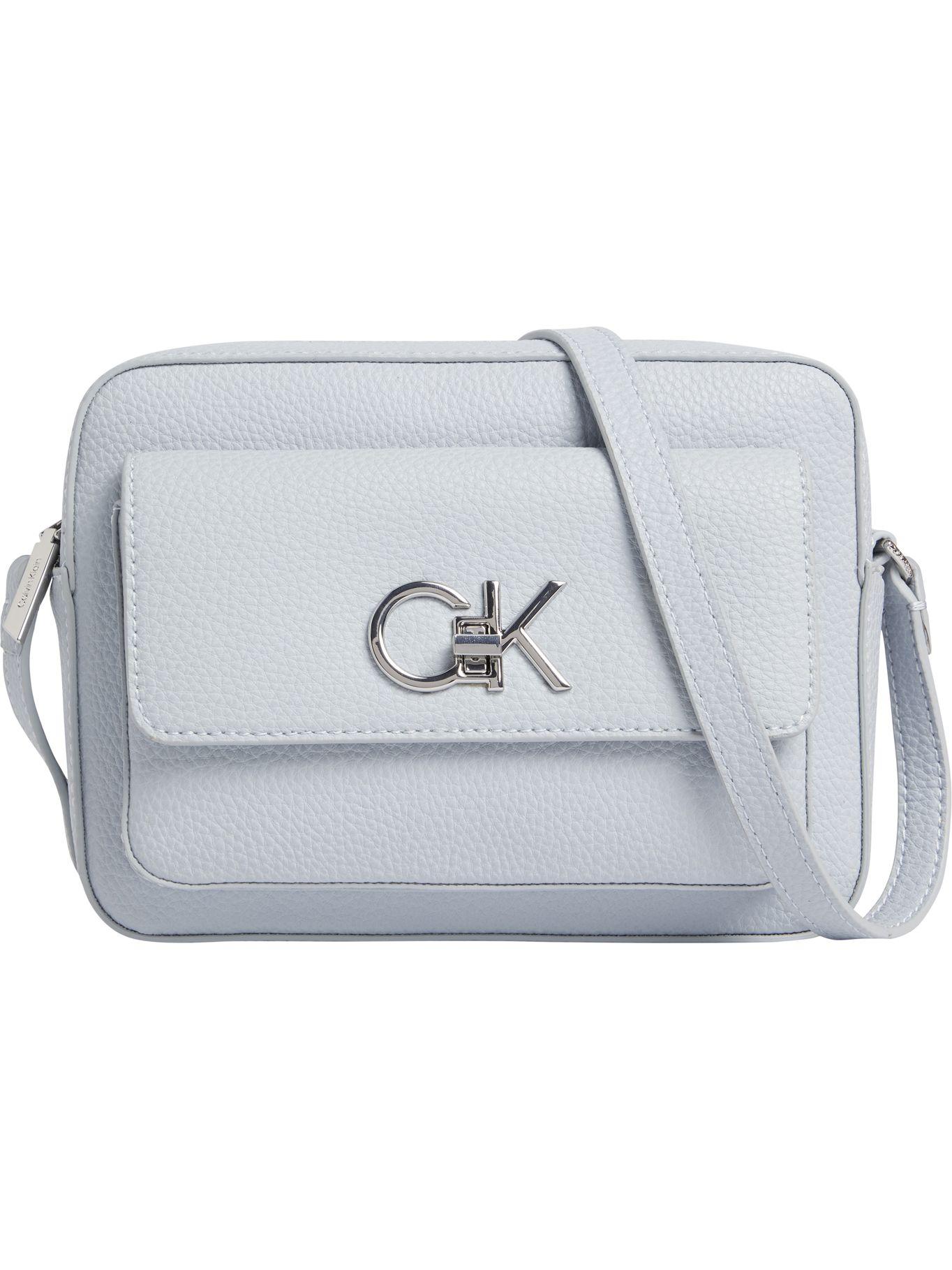 Bandolera reciclada Blanco Calvin Klein K60K609397-DYI-0