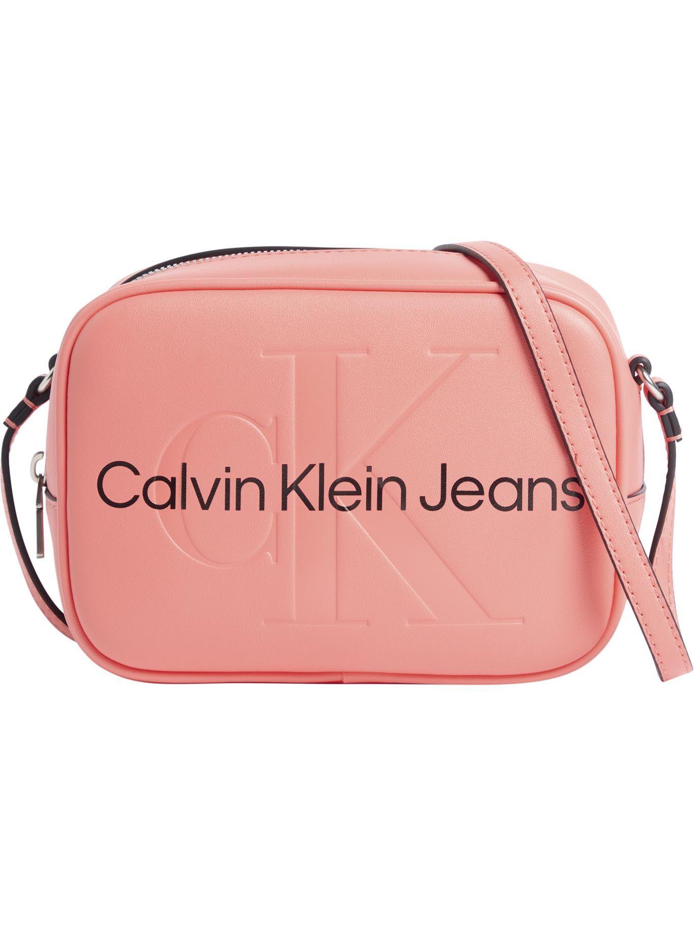 Bandolera Sculpted Rosado Calvin Klein-0