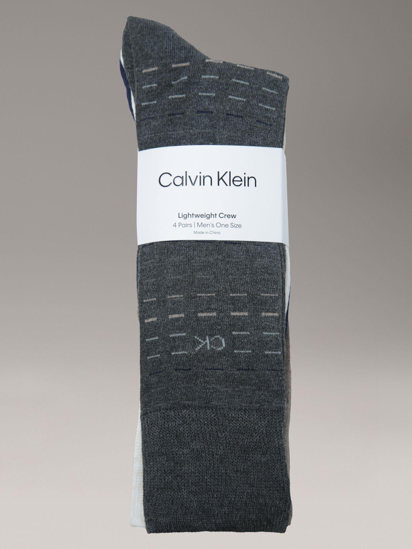 Pack de 4 Calcetin Vestir Rayón Multicolor Calvin Klein-2