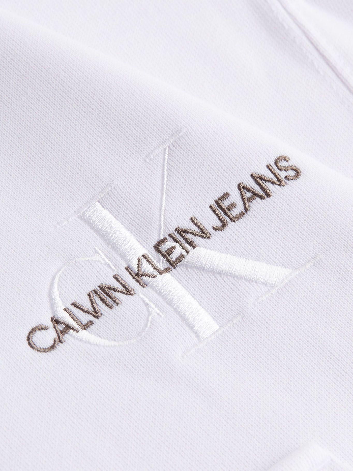 Polerón Placed Iconic Blanco Calvin Klein Hombre-1