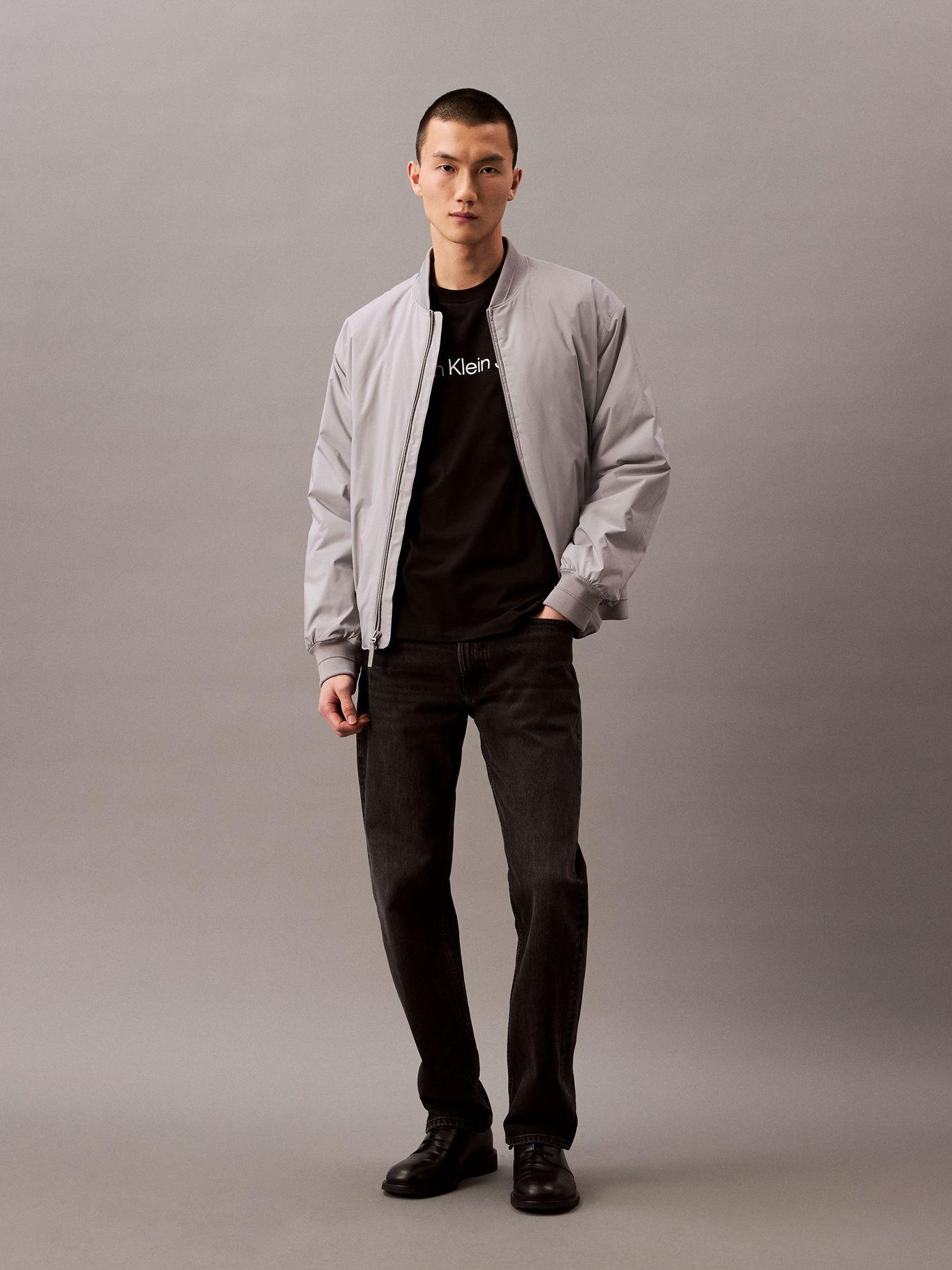 Polera Regular con Logotipo Negro Calvin Klein-1