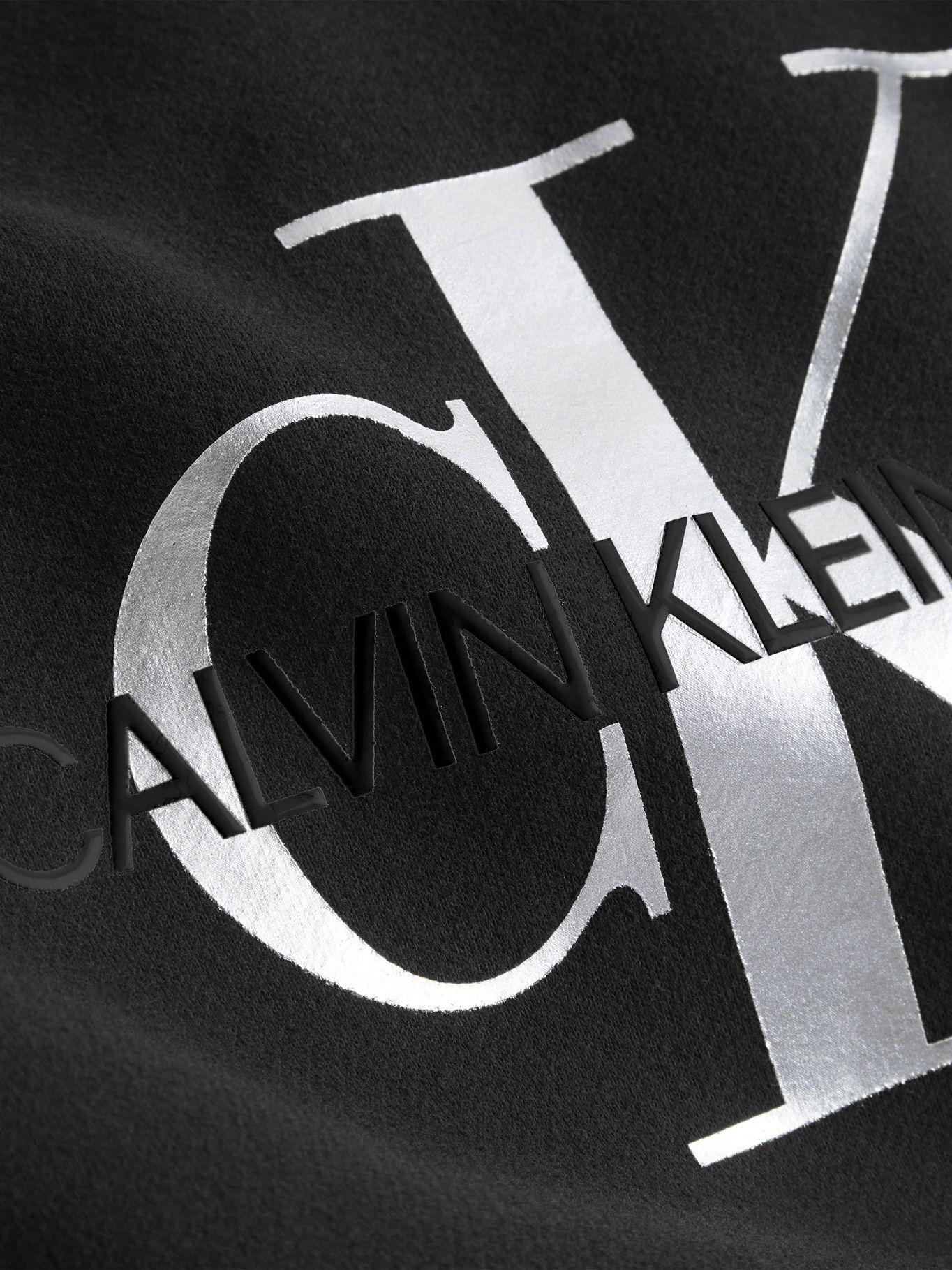 Vestido Glossy Monogram Negro Calvin Klein-0