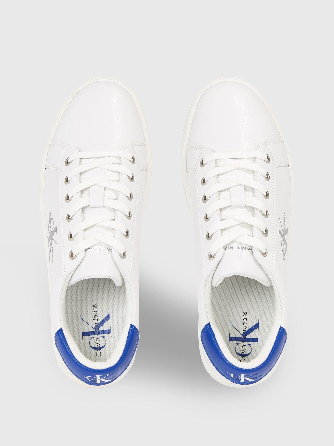 Zapatilla Classic Cupsole Lace Up Blanco 2V Calvin Klein-2