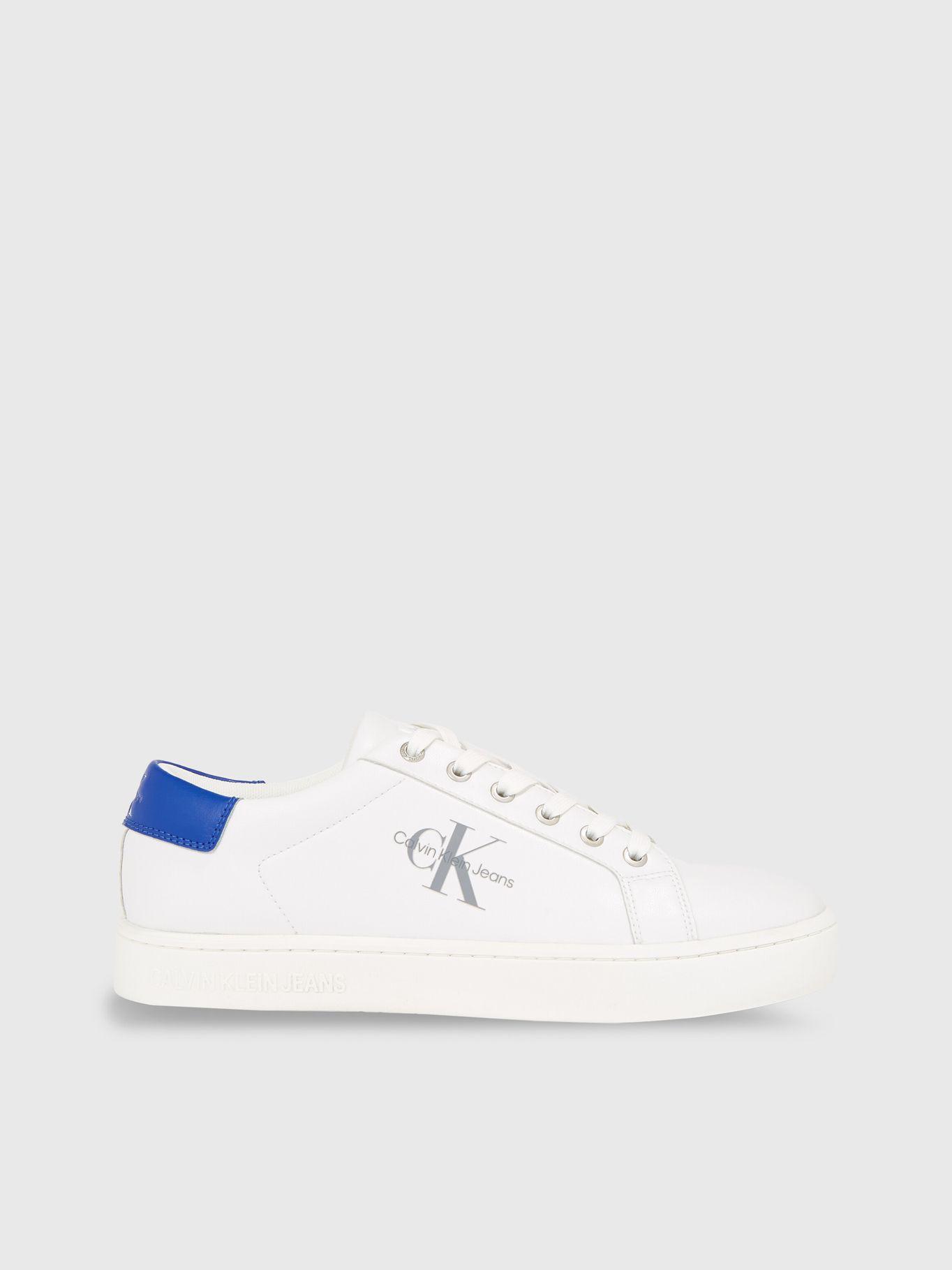 Zapatilla Classic Cupsole Lace Up Blanco 2V Calvin Klein-4