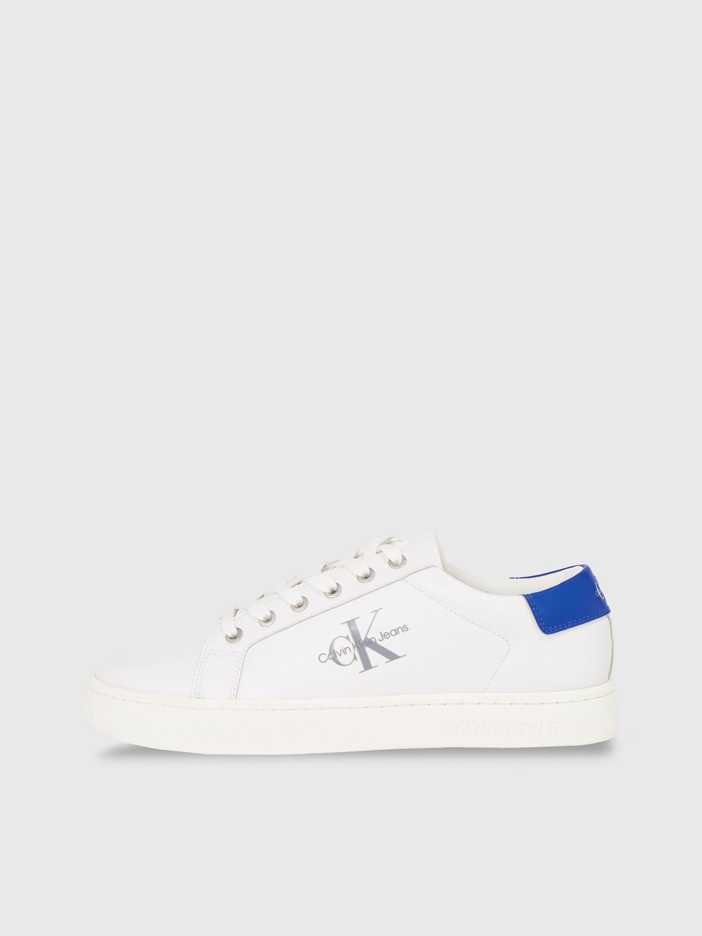 Zapatilla Classic Cupsole Lace Up Blanco 2V Calvin Klein-5