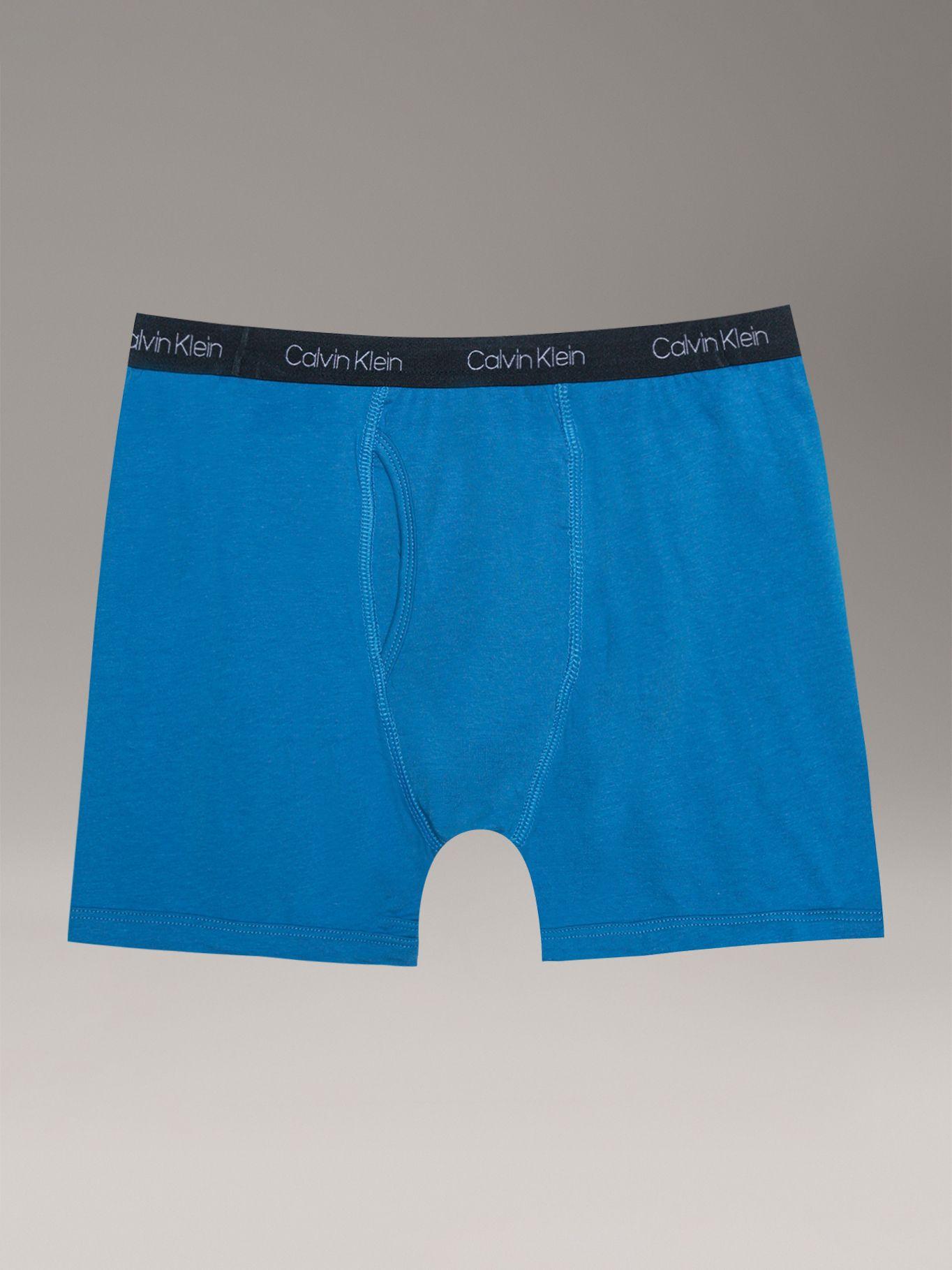 Pack 3 Boxérs Brief Cotton Stretch Azul Calvin Klein-1