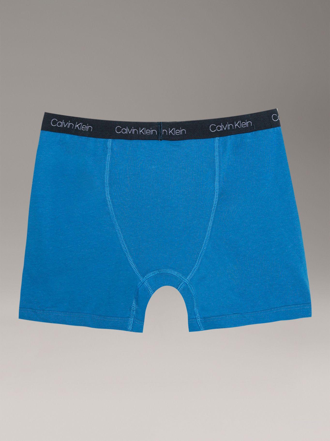 Pack 3 Boxérs Brief Cotton Stretch Azul Calvin Klein-2