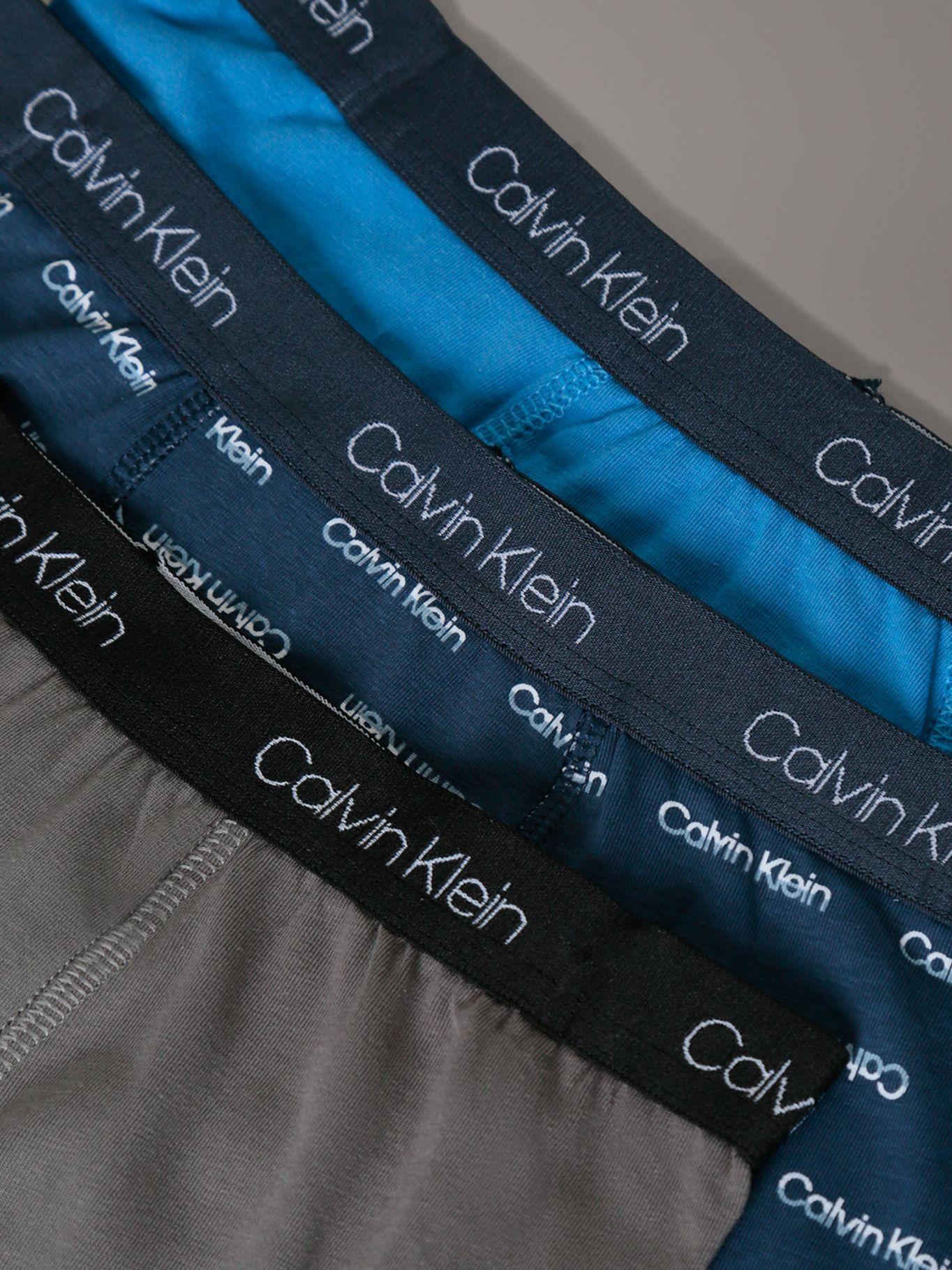 Pack 3 Boxérs Brief Cotton Stretch Azul Calvin Klein-3