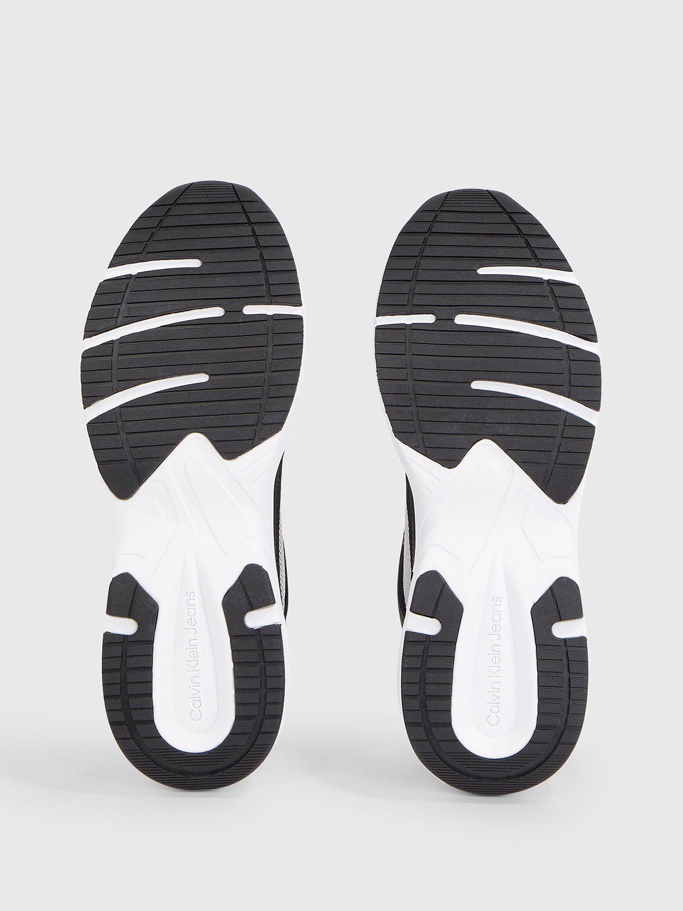 Zapatilla Retro Tennis Laceup Mix Negro Calvin Klein-3