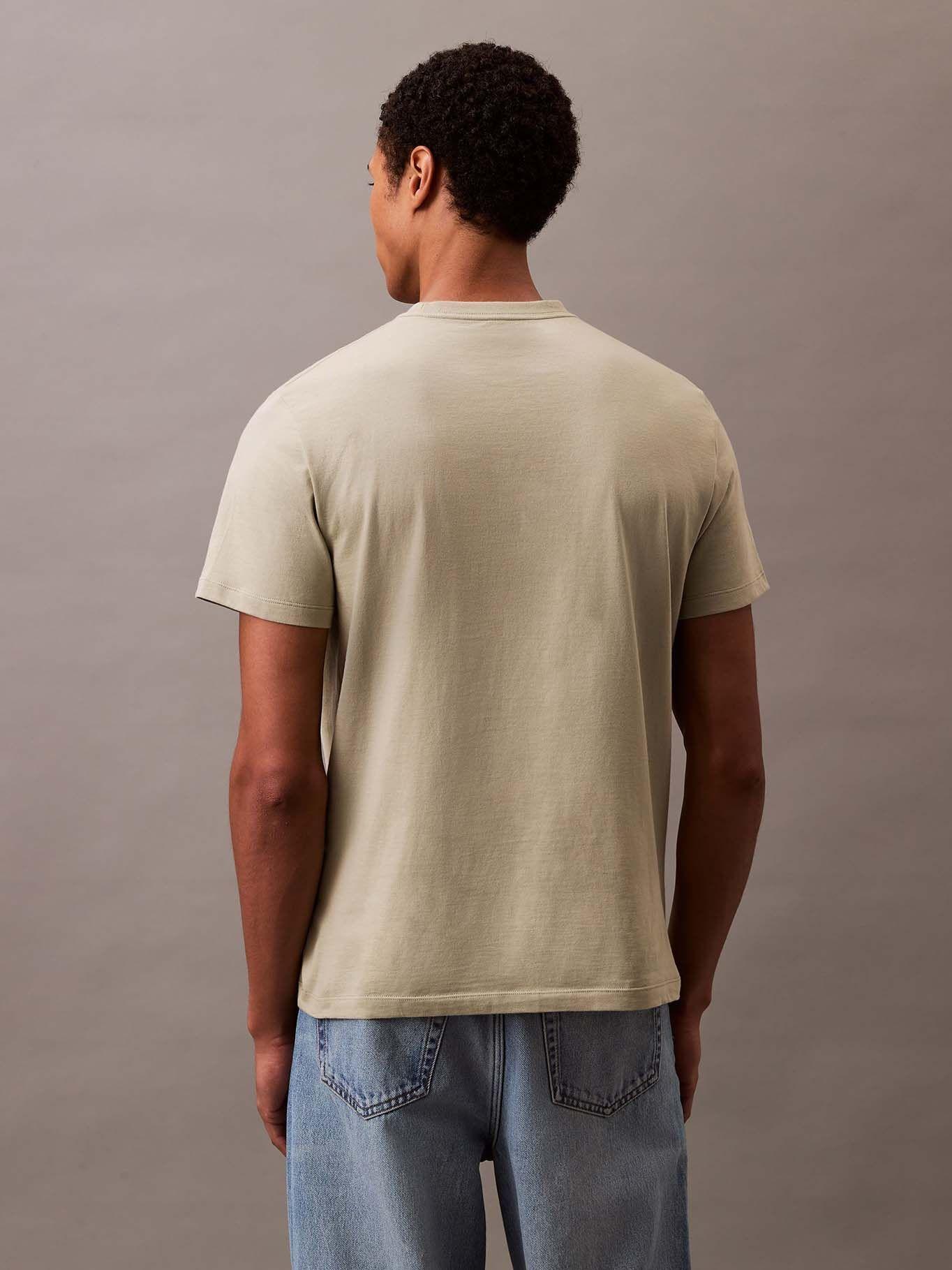 Polera Hombre Monogram Verde Calvin Klein-2