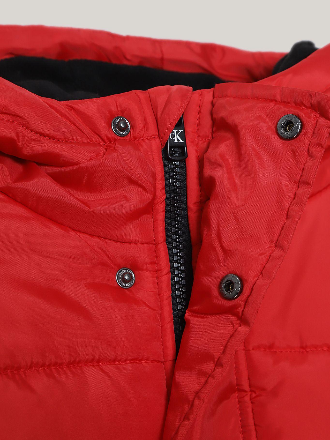 Parka Niño Bubble Rojo Calvin Klein-3