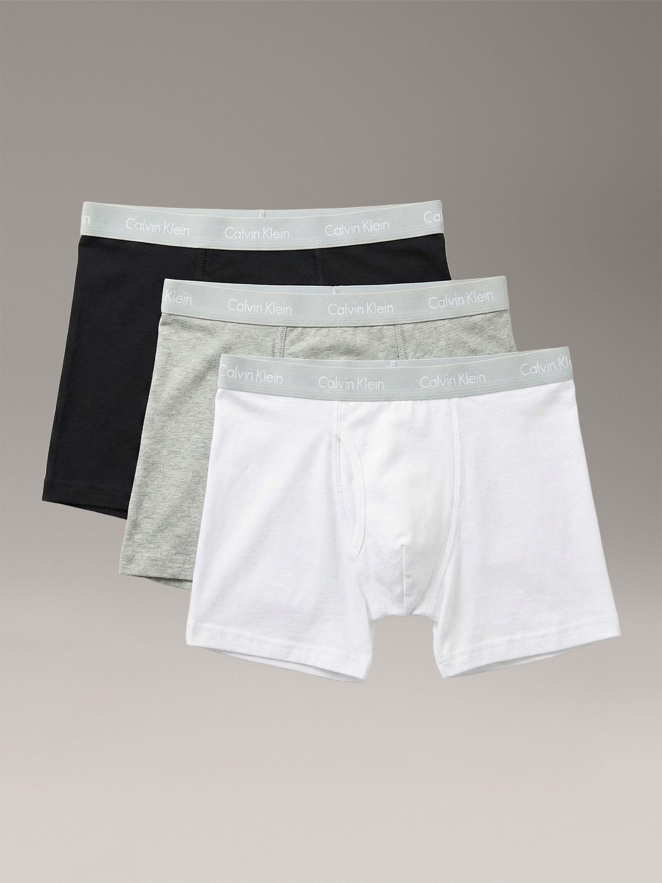 Pack de 3 Bóxer Brief para Niño Multicolor Calvin Klein-0