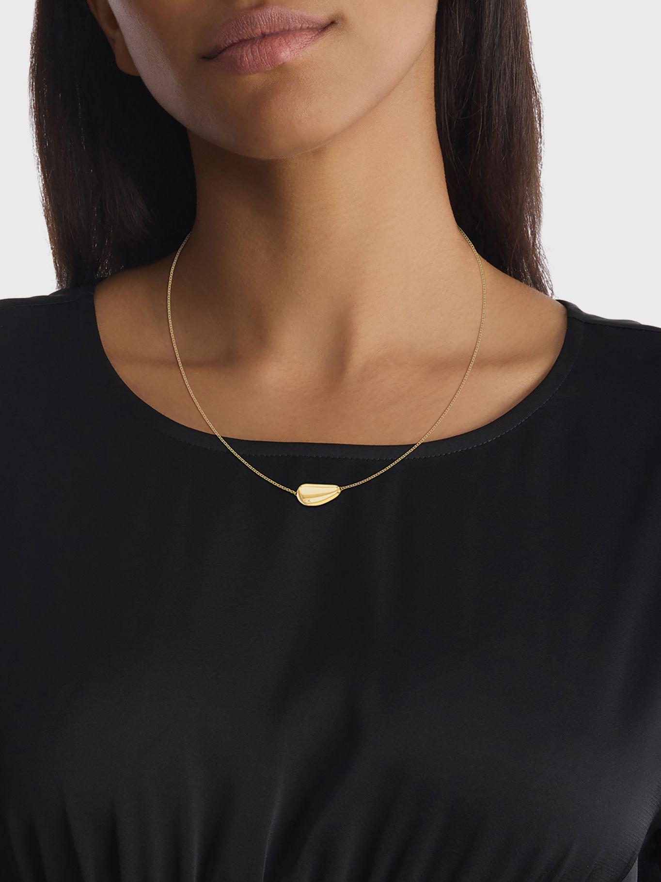 Cadena Drop Pendant Dorado Calvin Klein-2