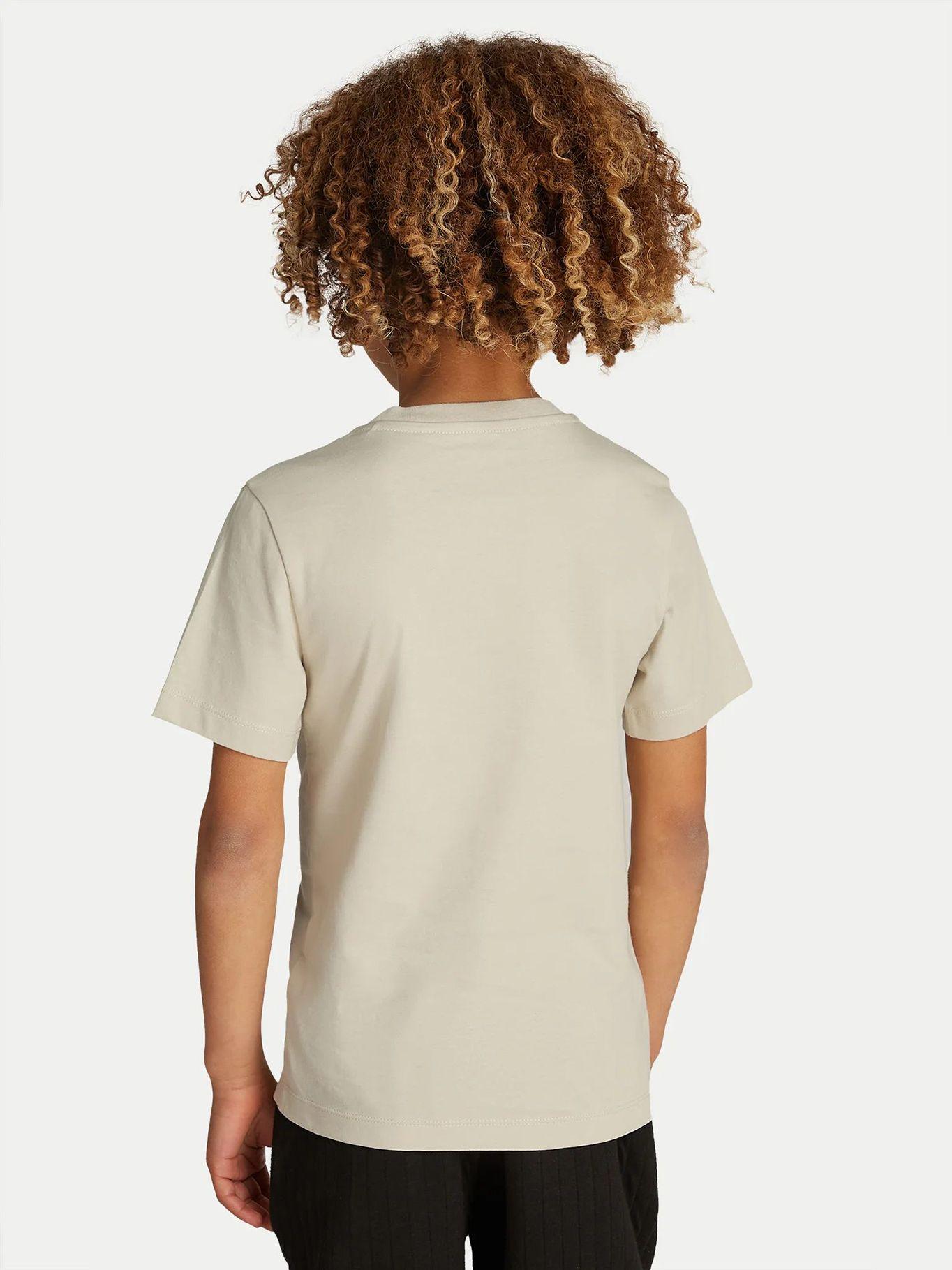 Polera Niño Logo Beige Calvin Klein-1