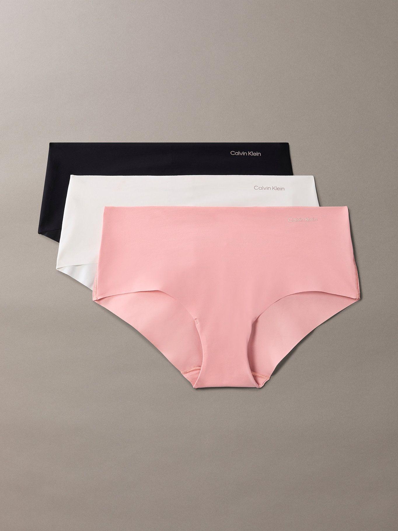 Pack 3 Calzones Hipster Invisible Calvin Klein Multicolor-0