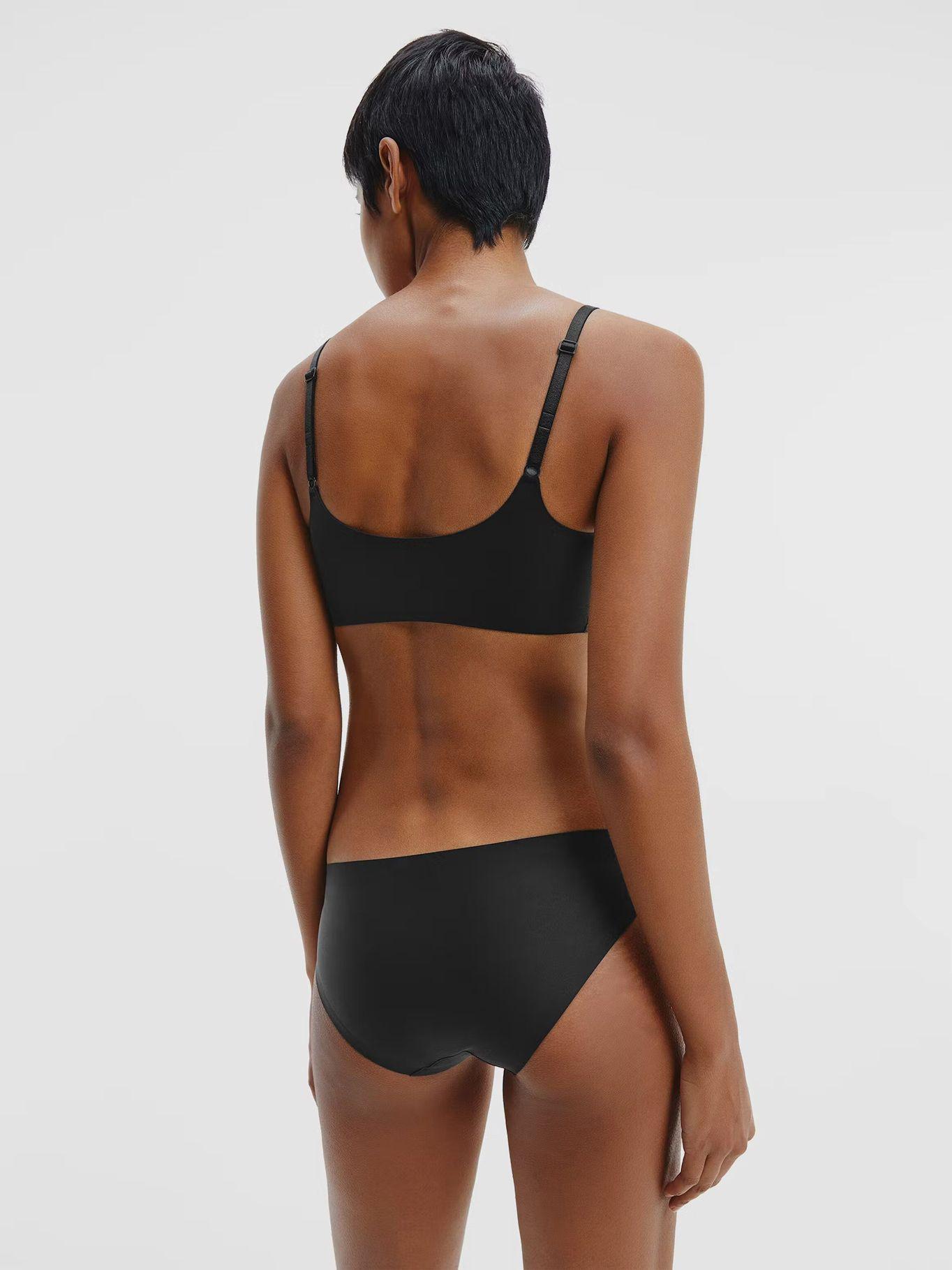 Bralette Lined Invisible Comfort Negro Calvin Klein-1