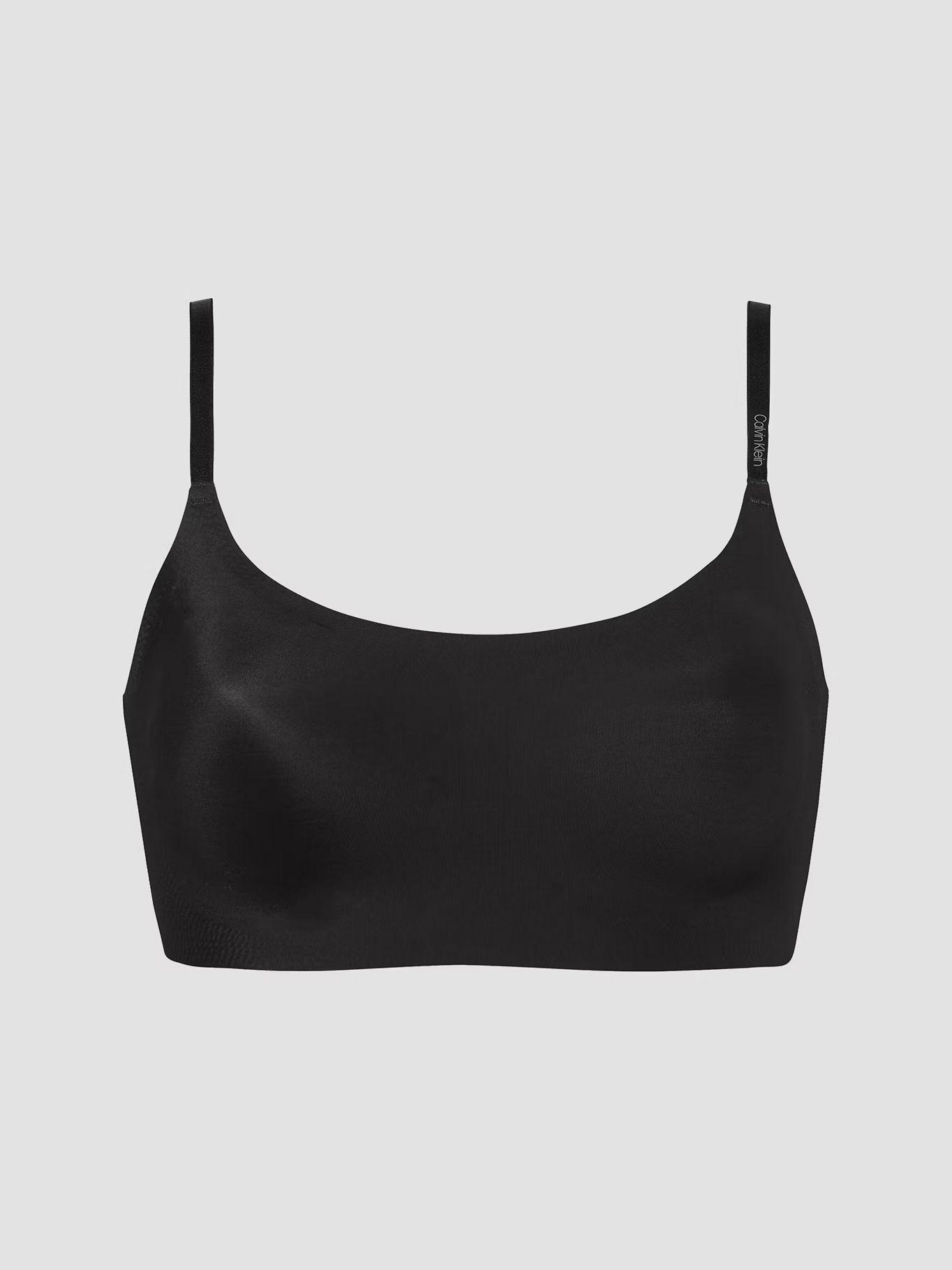 Bralette Lined Invisible Comfort Negro Calvin Klein-3