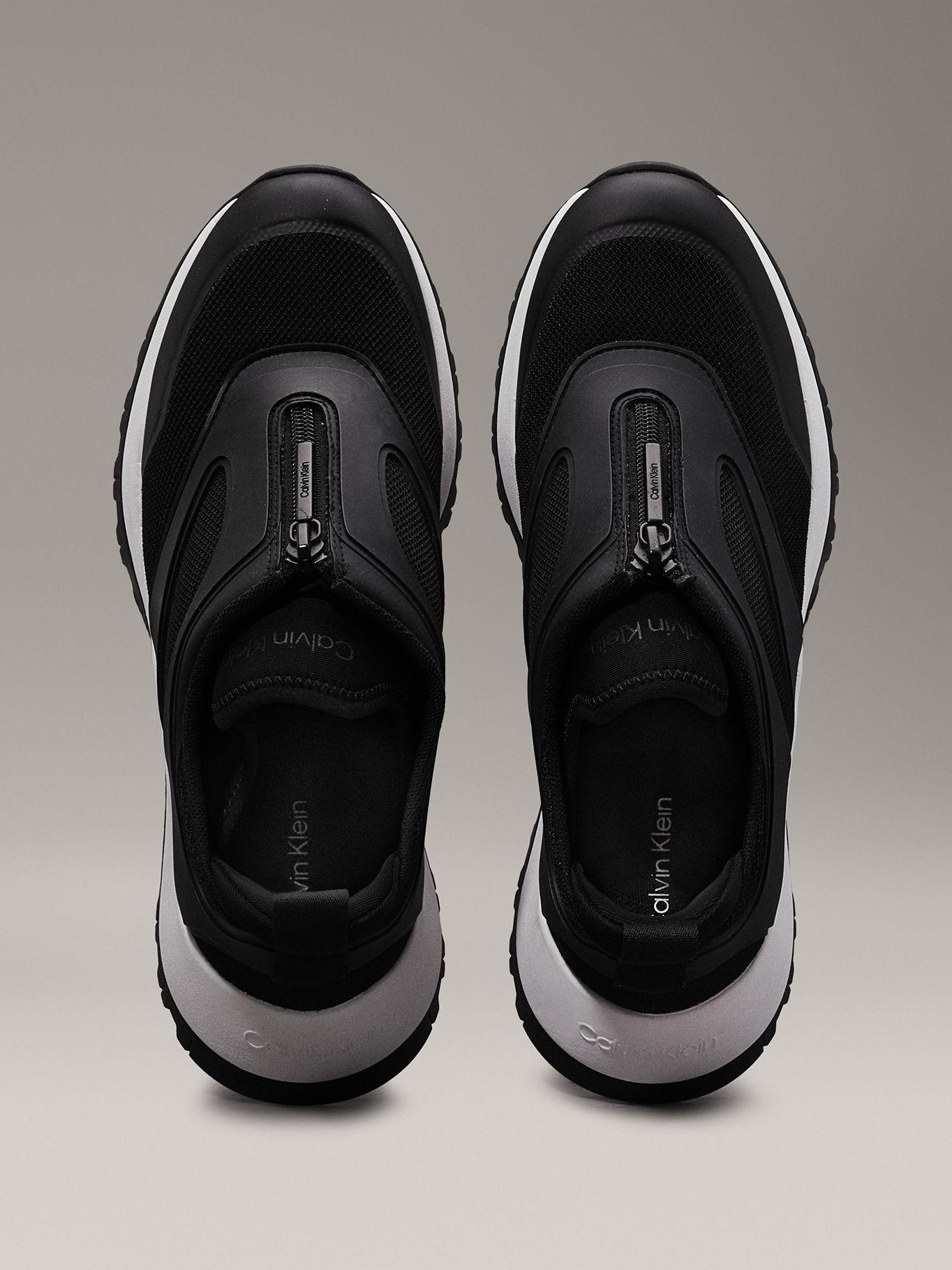 Zapatillas Runner On W/Zip Mix M Negro Calvin Klein-2