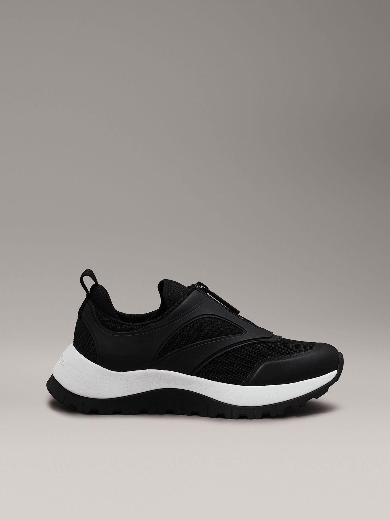 Zapatillas Runner On W/Zip Mix M Negro Calvin Klein-4