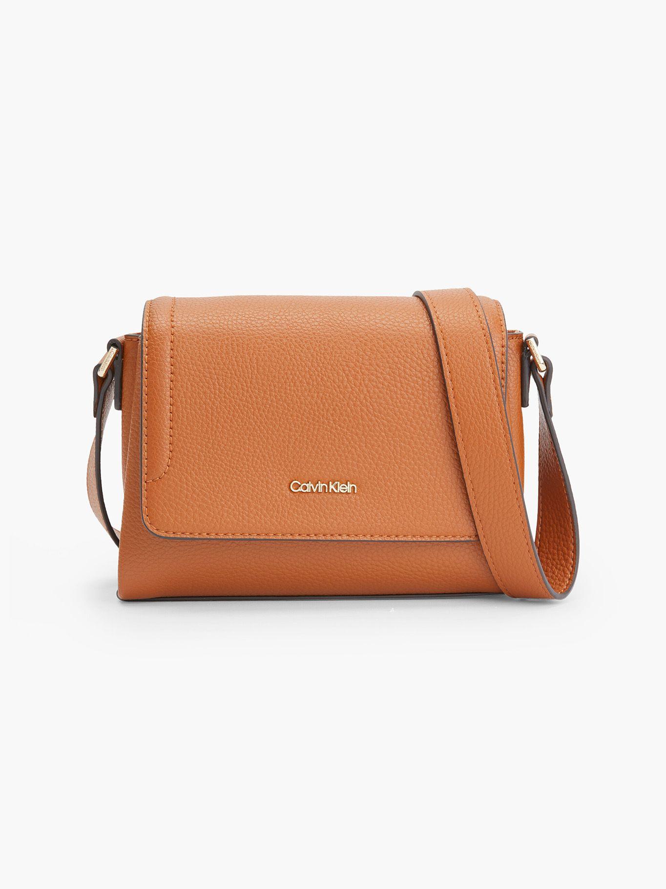Cartera Ck Elevated Crossbody Café Calvin Klein-0