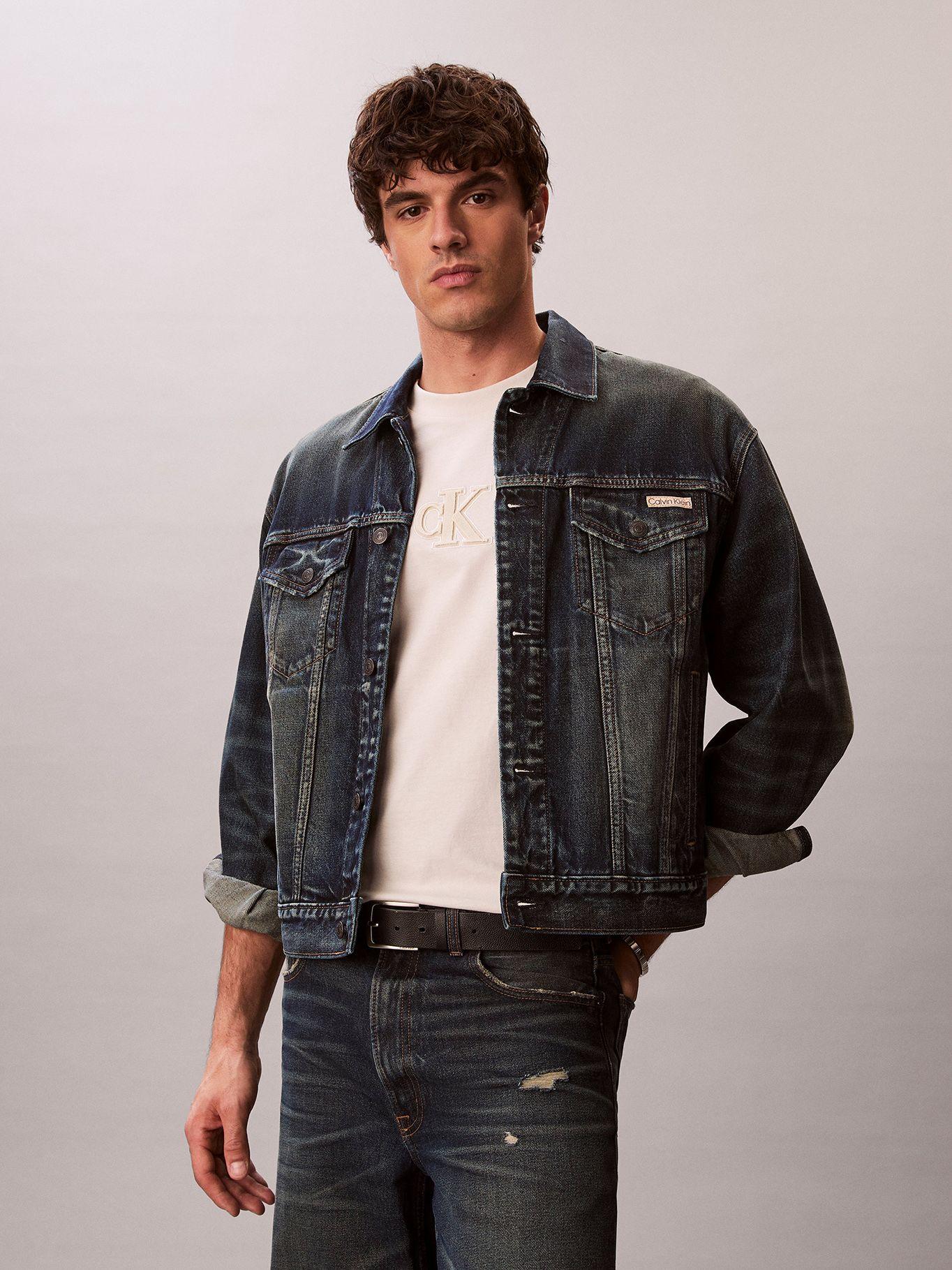 Polera con Monograma Estampado Beige Calvin Klein-3