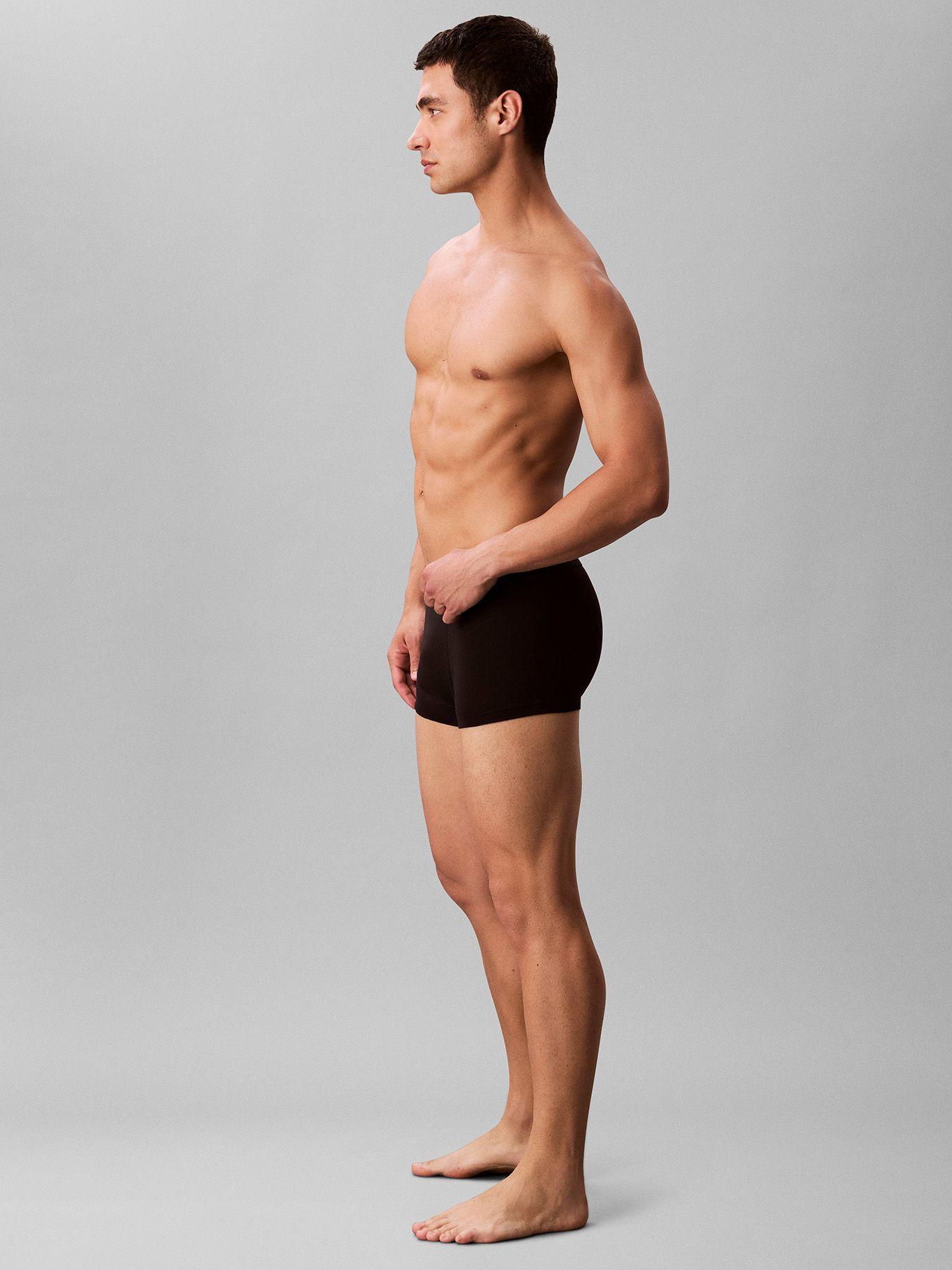 Pack 3 Bóxers Low Rise Trunk Strech Negro Calvin Klein-4