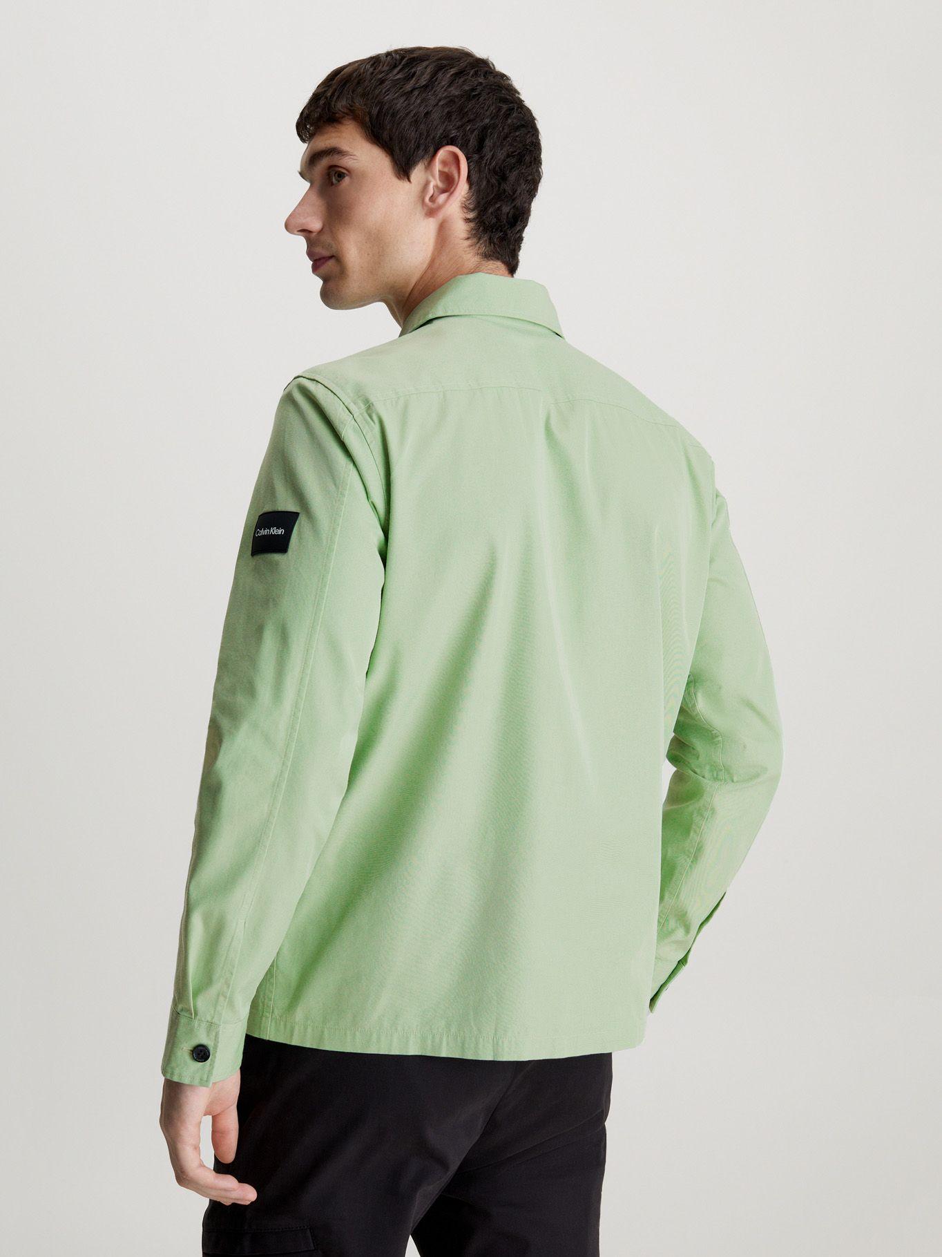 Camisa Cotton Nylon Overshirt Verde Calvin Klein-2