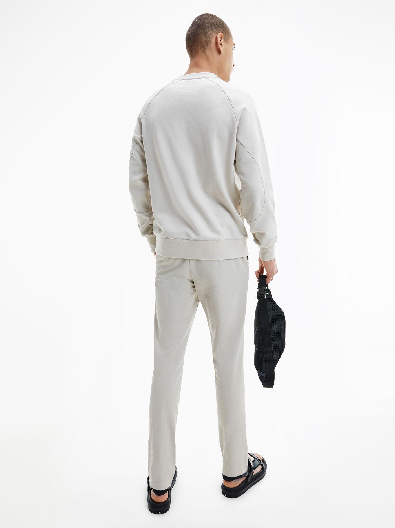 Polerón Center Logo Beige Calvin Klein-1