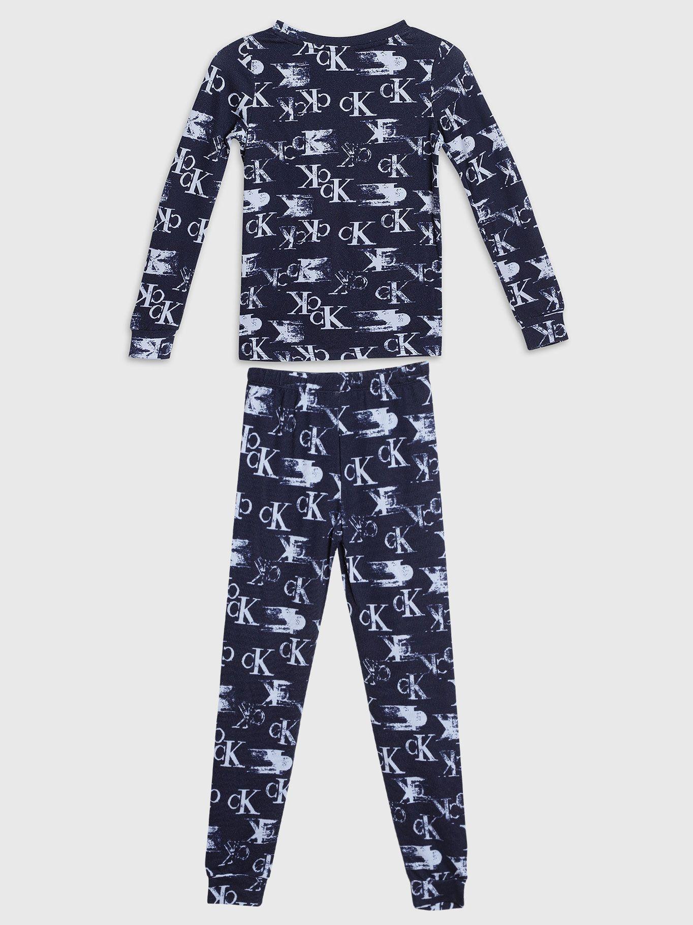 Pijama Niño Bunny Fleece Azul Calvin Klein-1