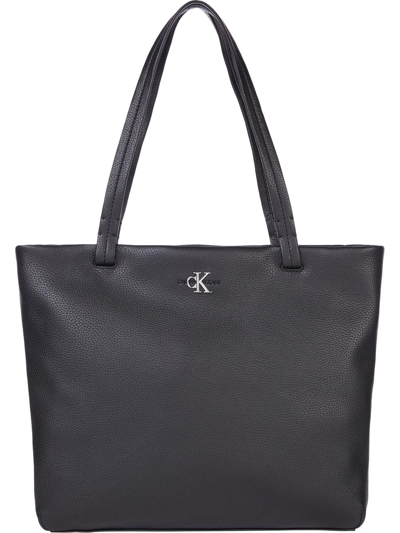 Cartera Shopper Ckj Mono Negro Calvin Klein-0
